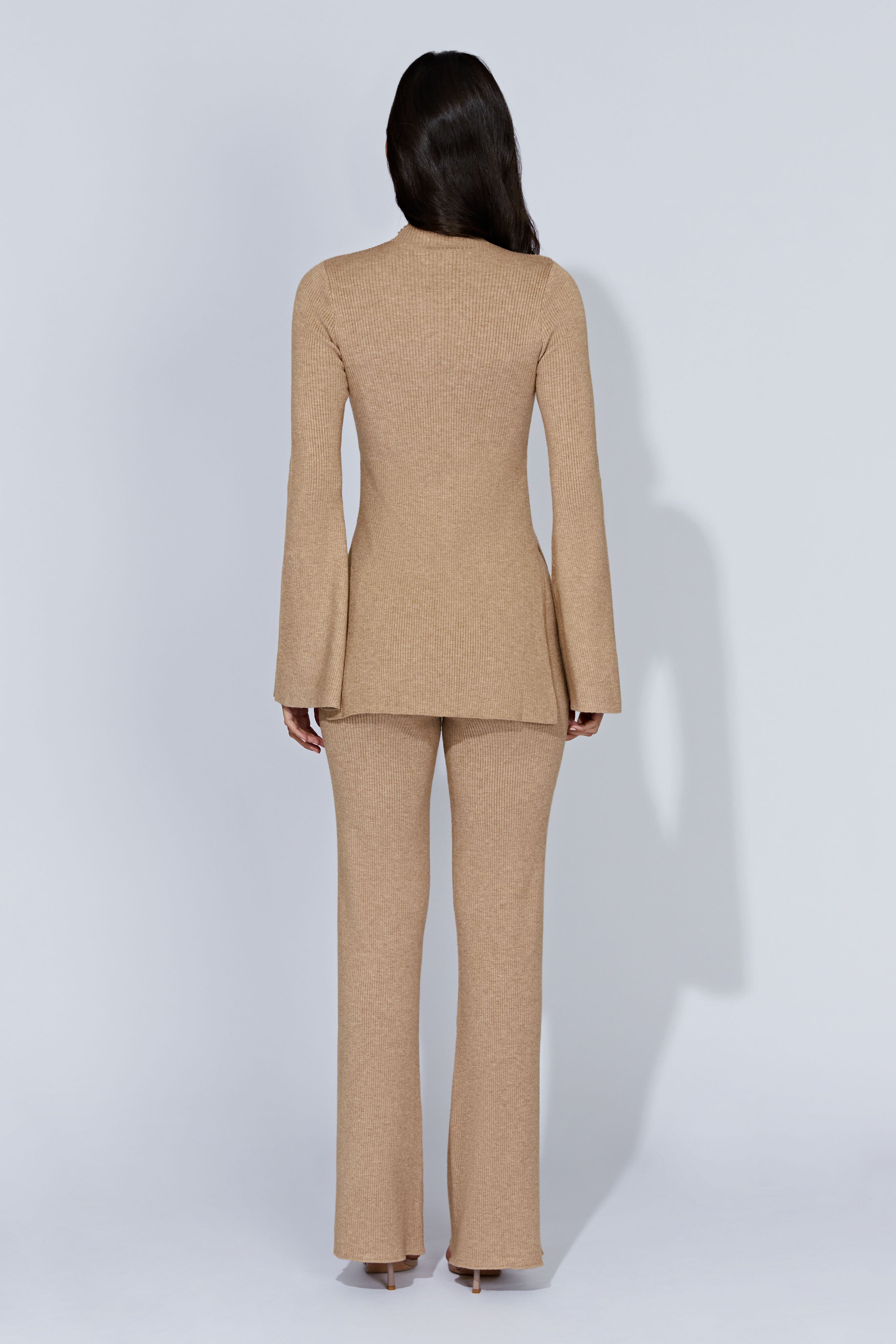 Jovie Knit Pants - Taupe