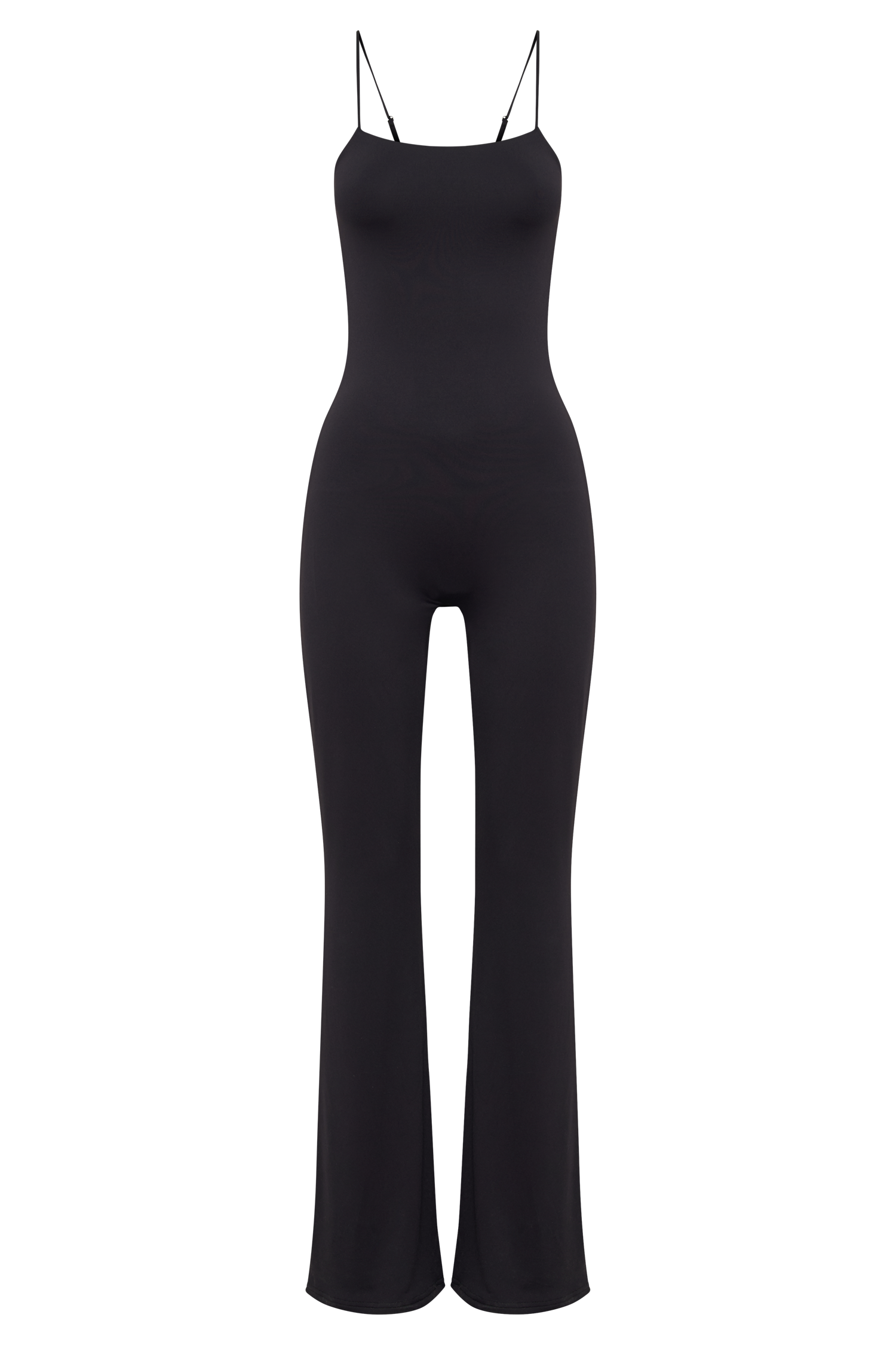 Adelaide Recycled Nylon Jumpsuit - Black
