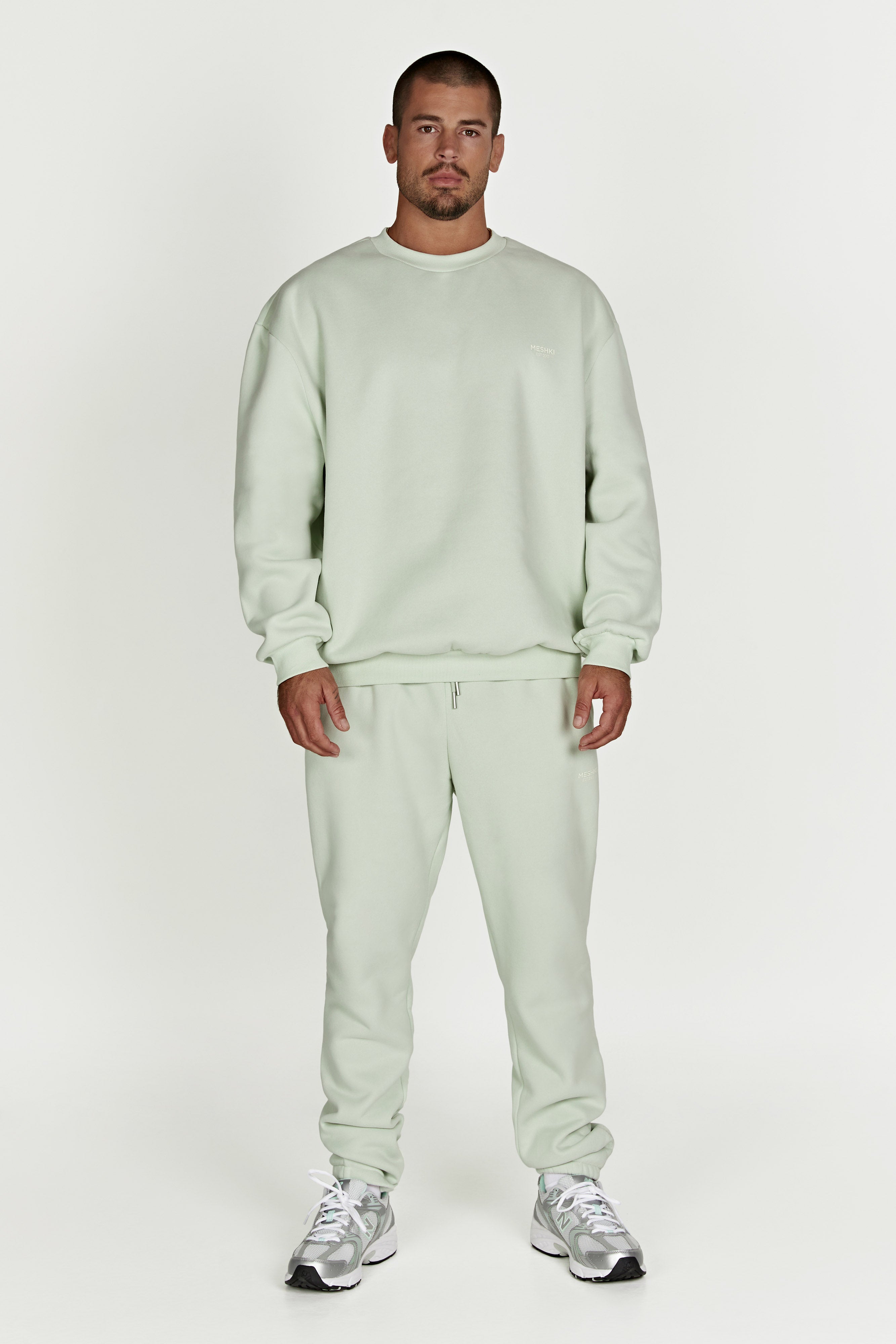 Frankie Unisex Jogger - Light Sage