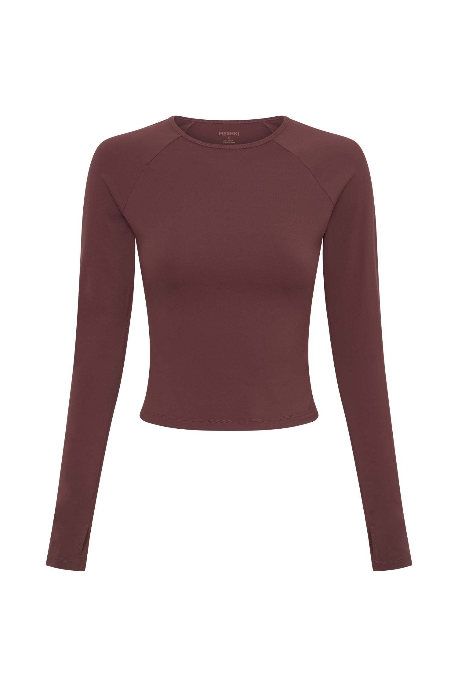 Venus Long Sleeve Top - Mahogany