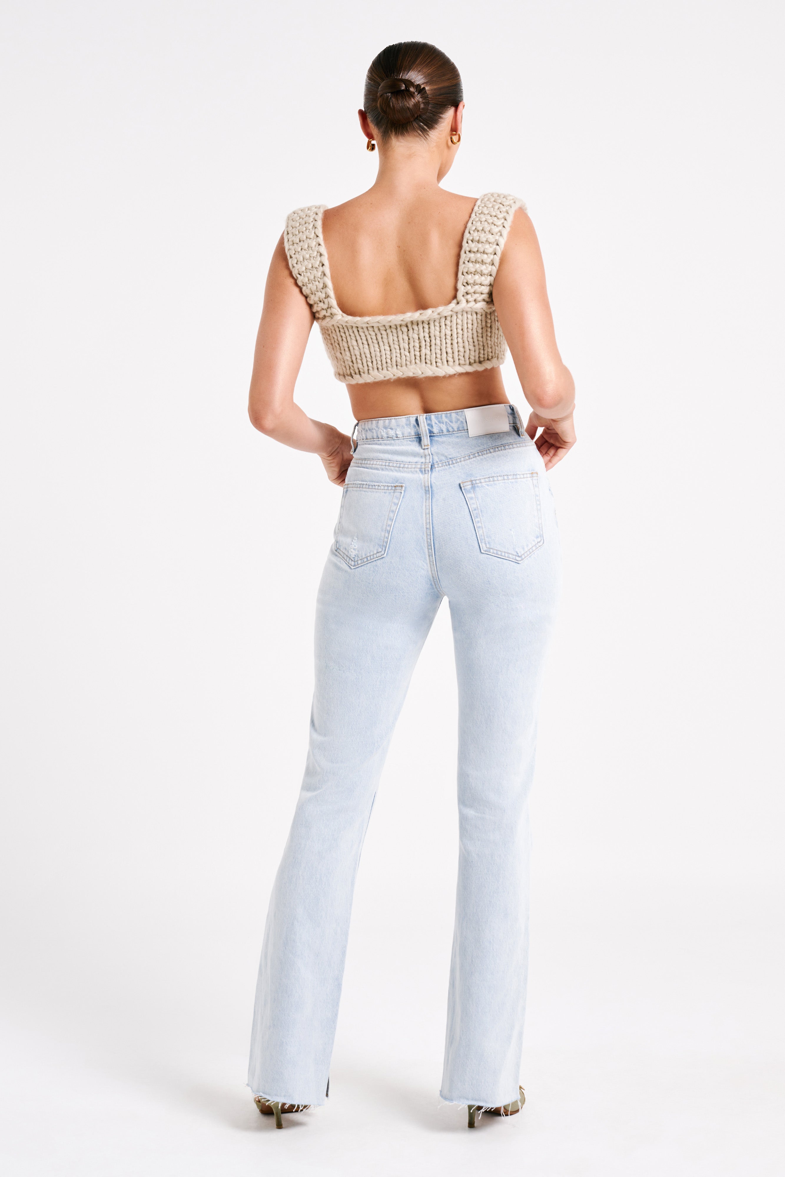 Lauren Straight Leg Jeans - Light Blue