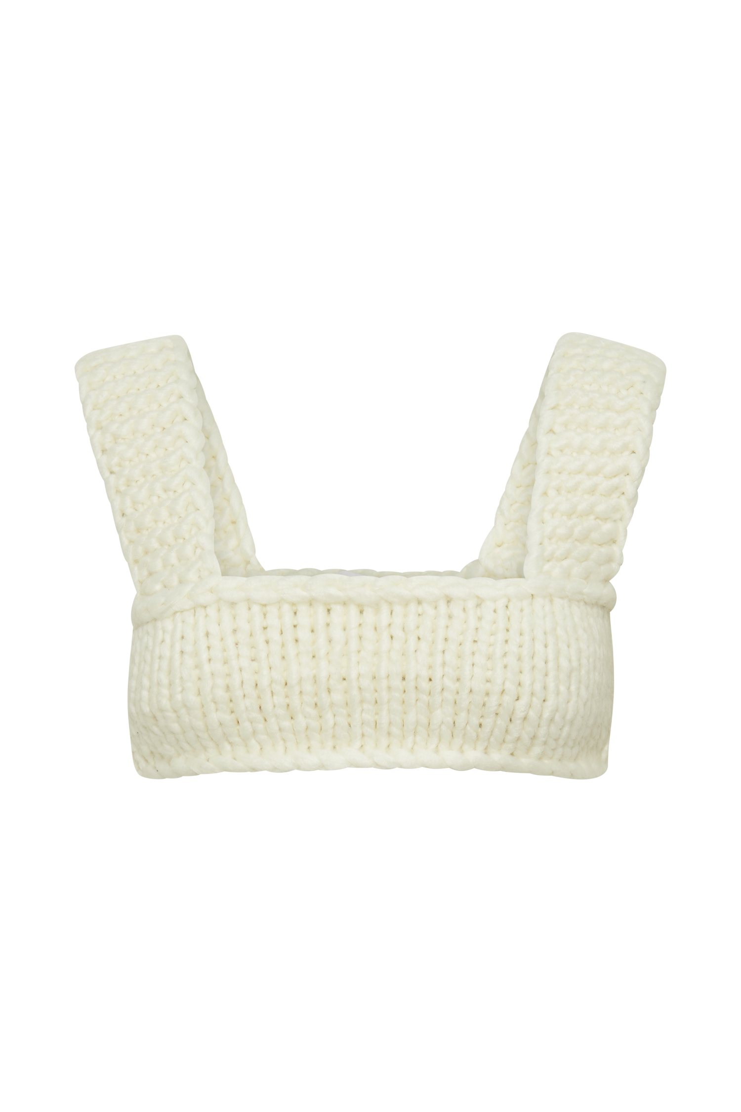 Ninetta Knit Bralette - Ivory