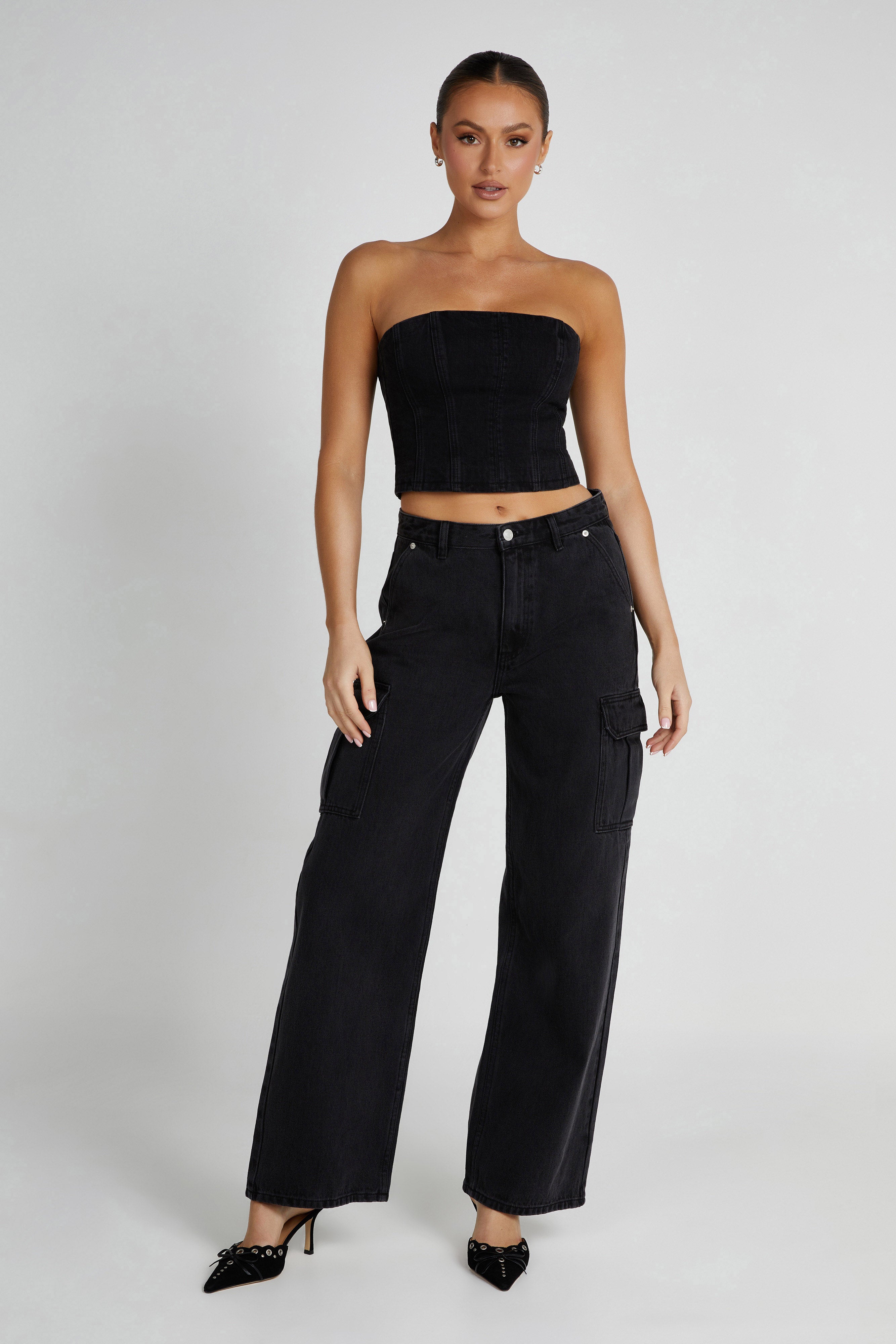 Jagger Relaxed Denim Jean - Washed Black