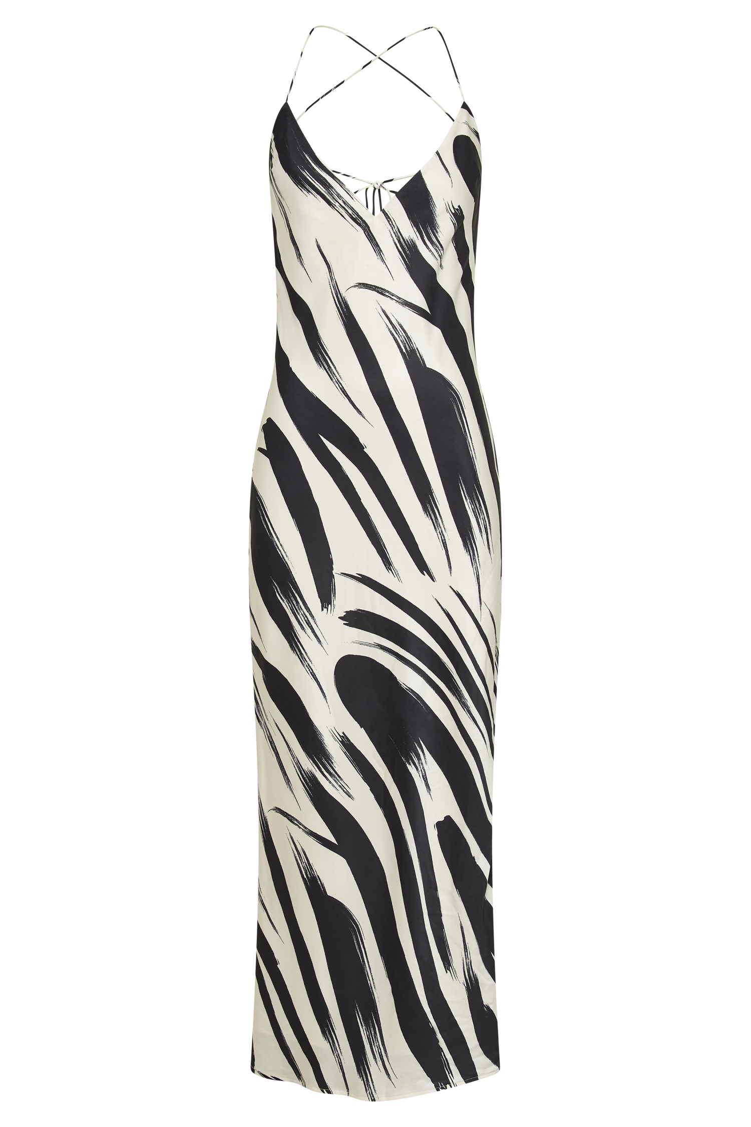 Emmanuela Printed Maxi Dress - Abstract Print