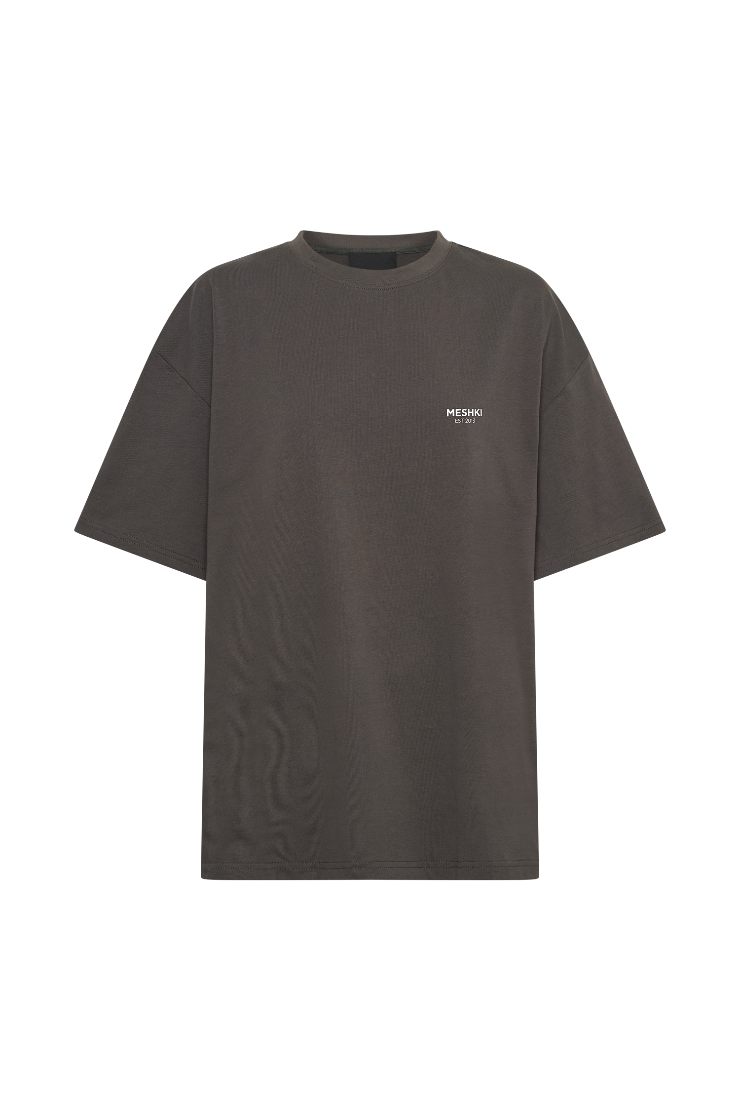 Jaimie Oversized Unisex Tee - Dusk Black