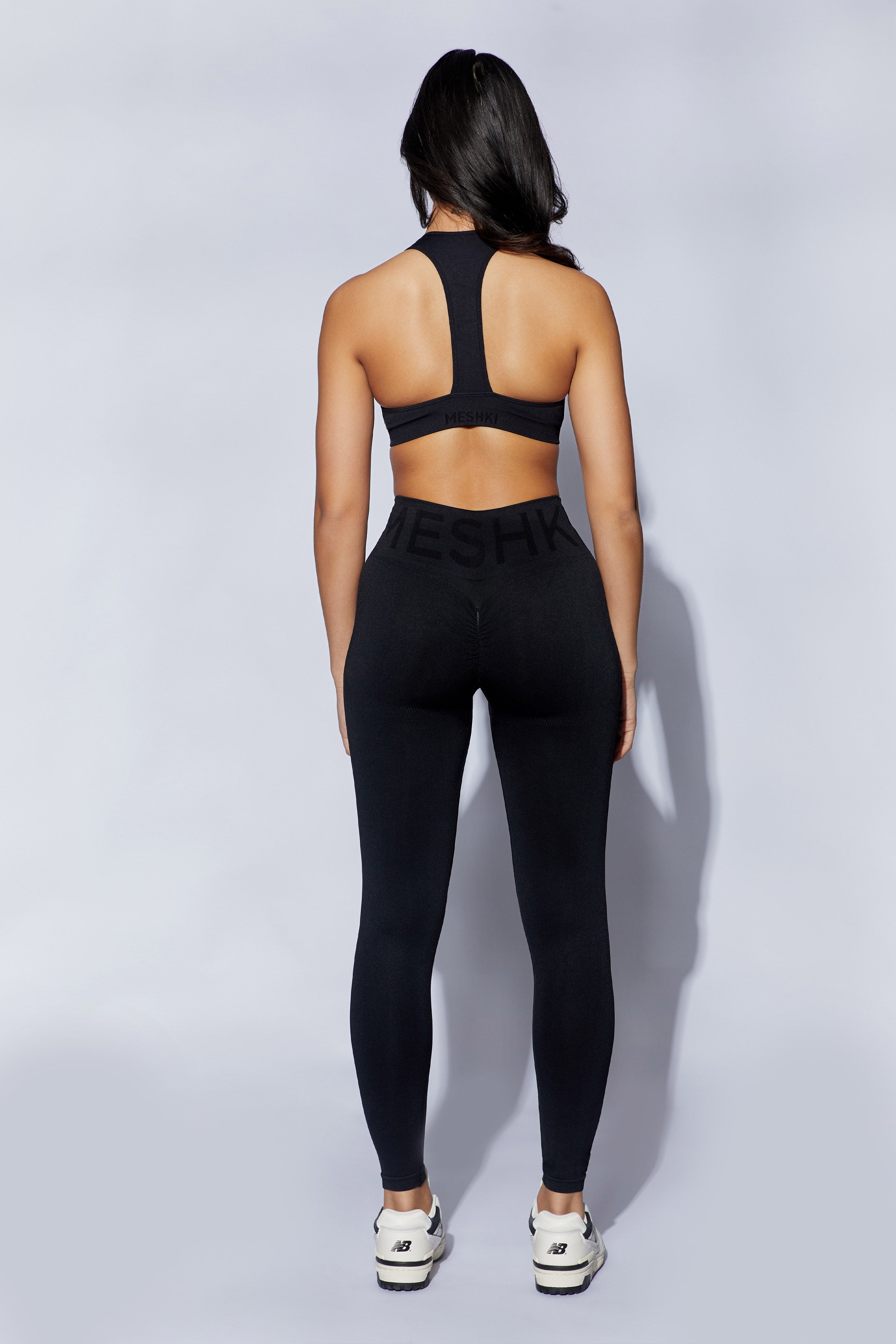 Leia Seamless Leggings - Black