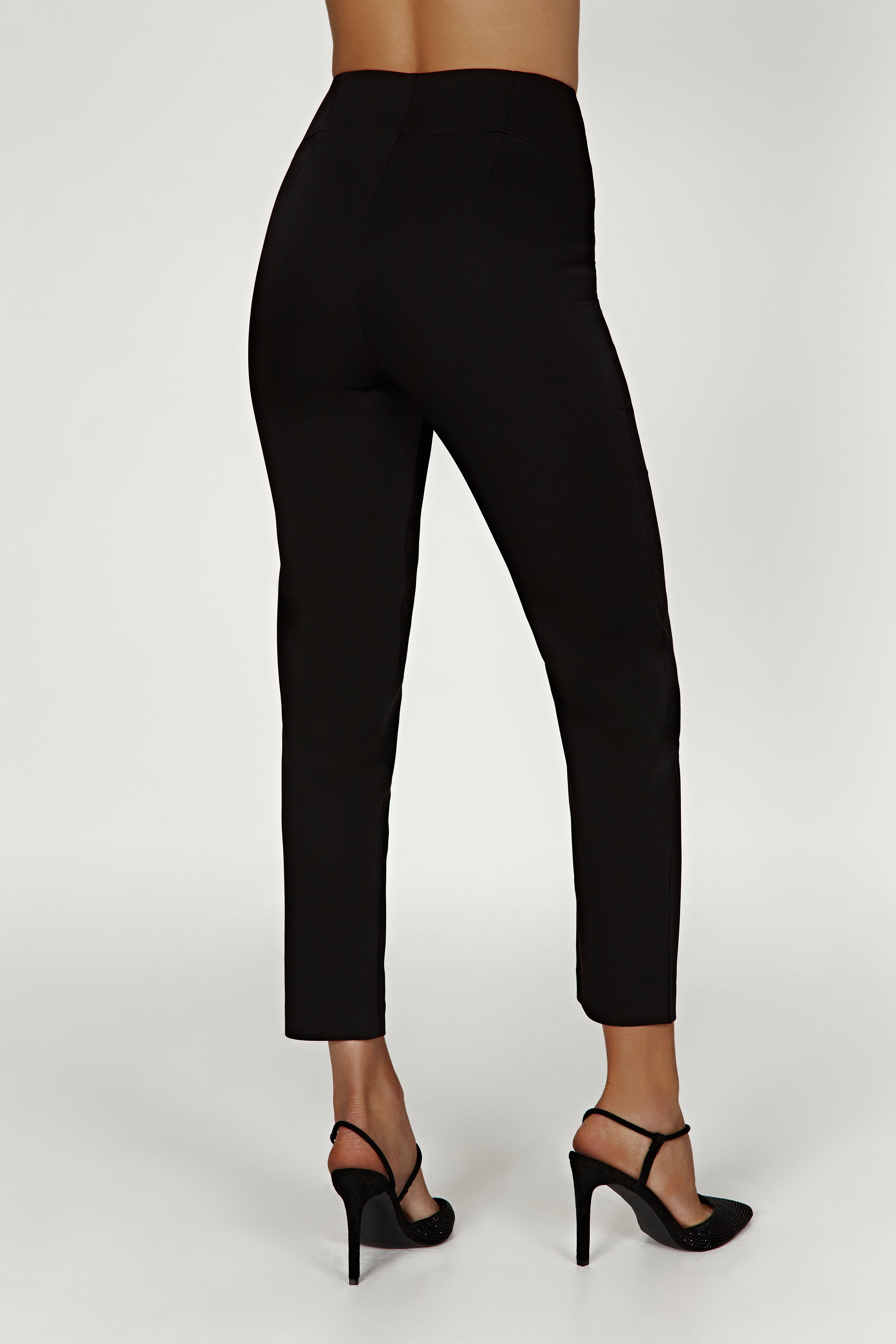 Indie High Waist Pants - Black
