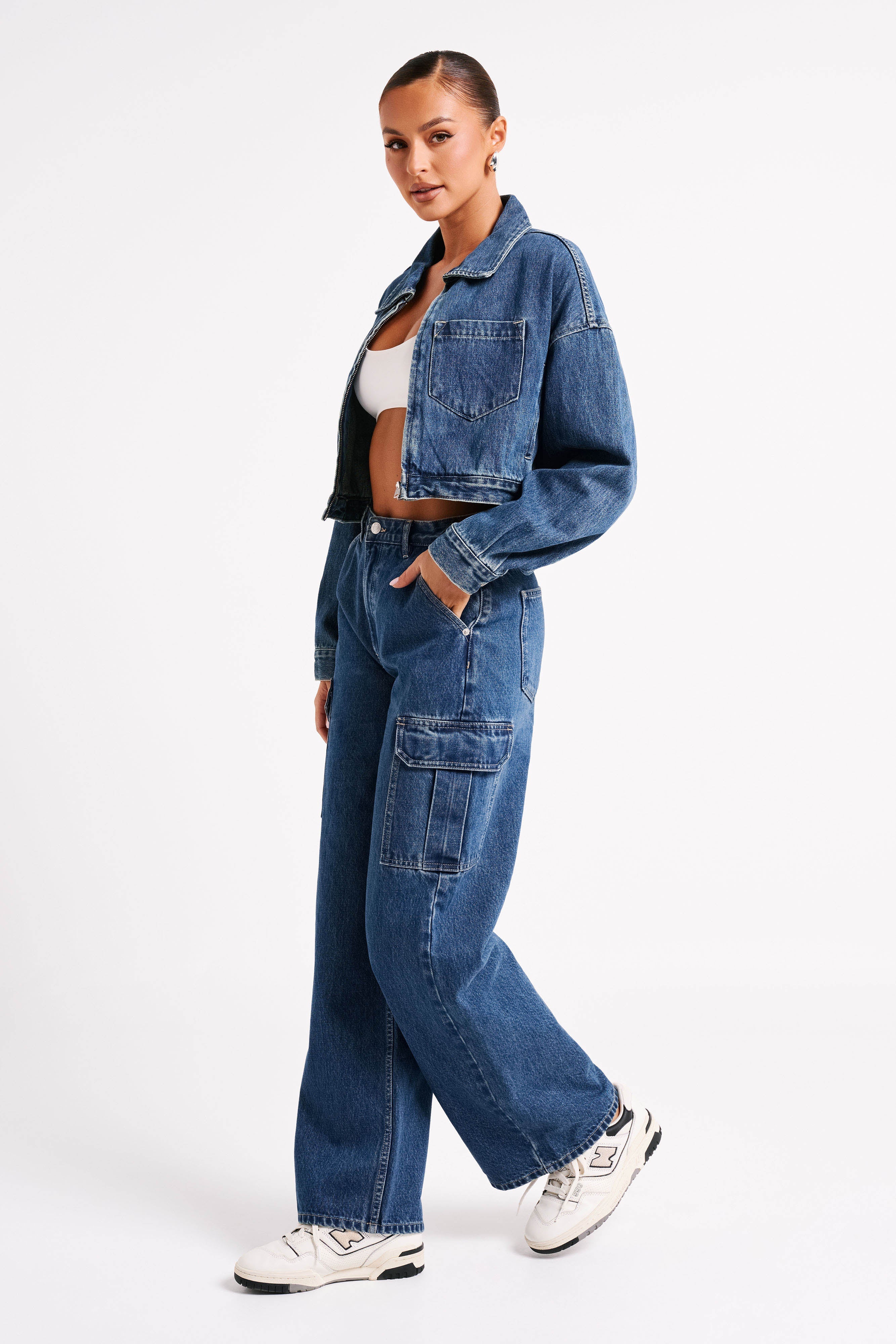 Jagger Relaxed Denim Jean - Dark Blue