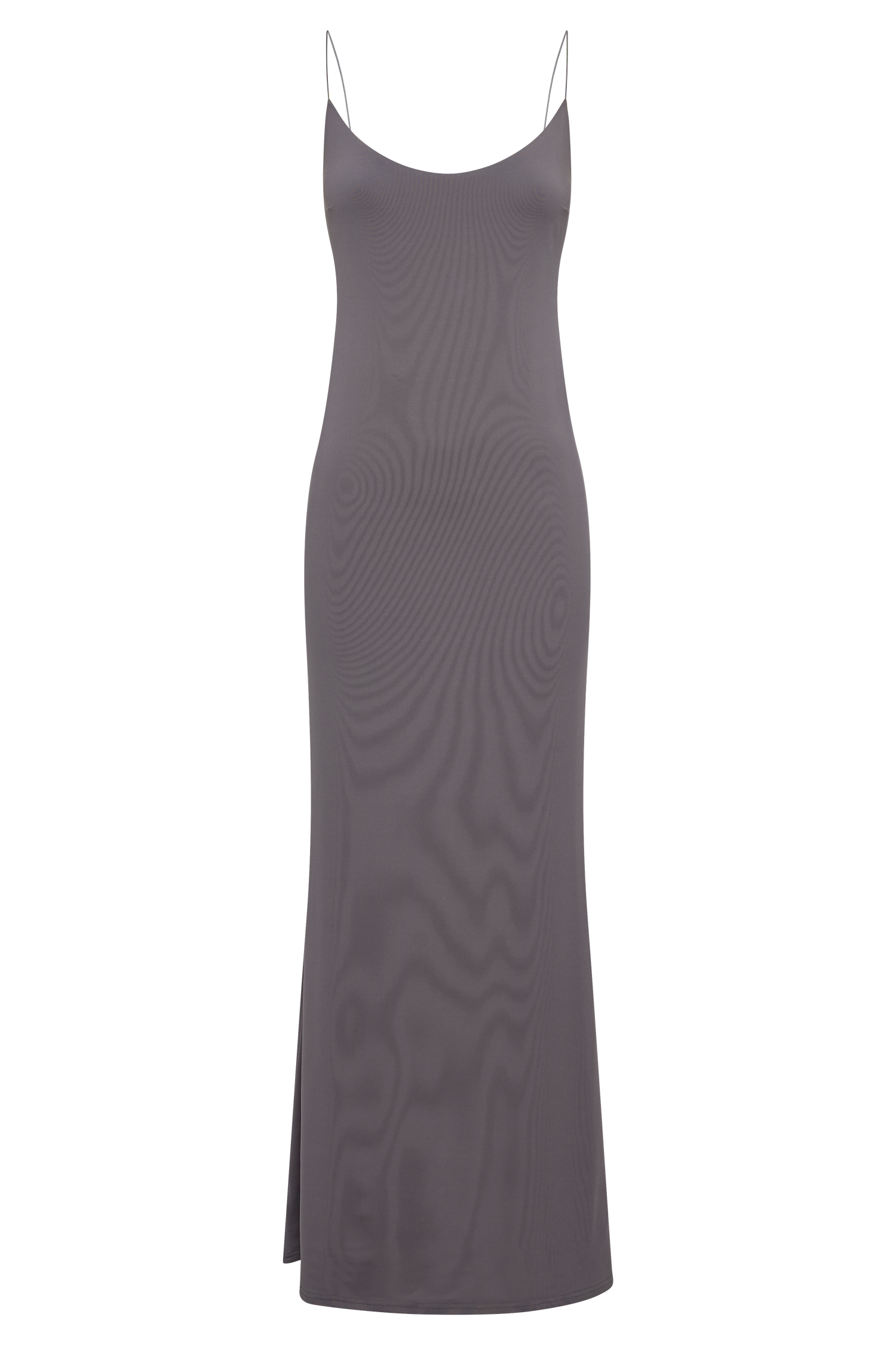Nikkita Recycled Nylon Strappy Maxi Dress - Charcoal