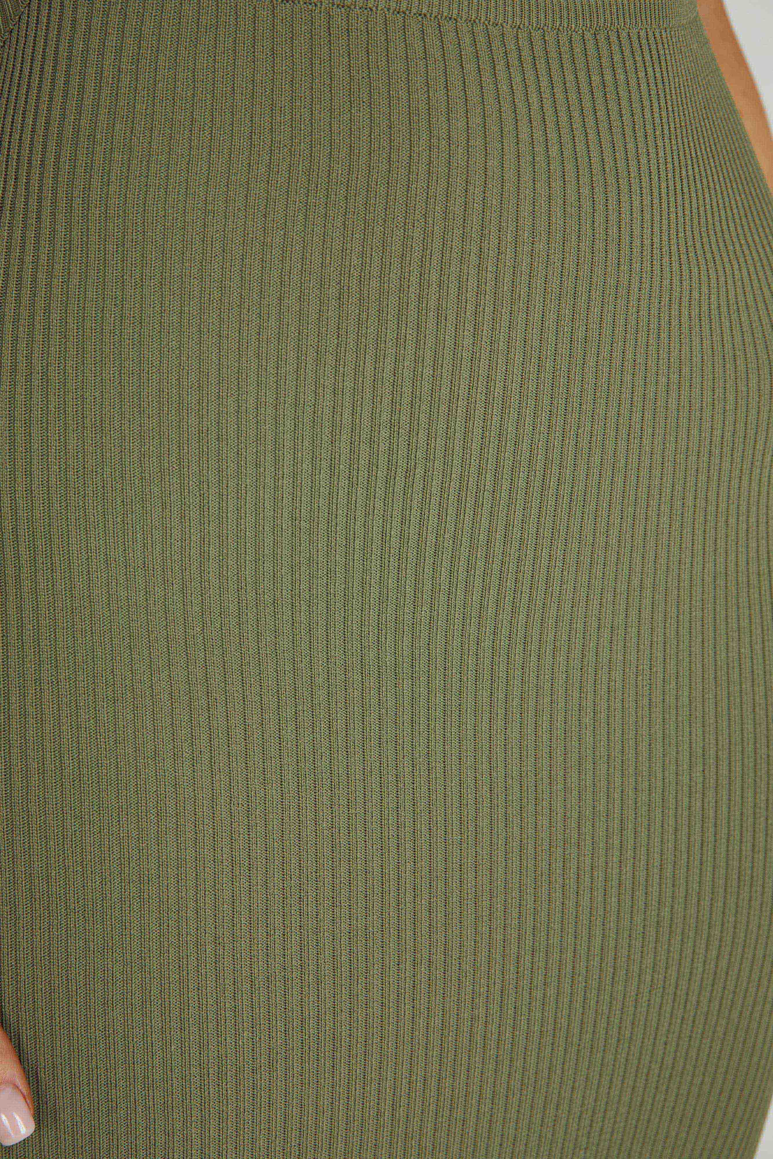 Kaesha Knit Maxi Dress - Olive