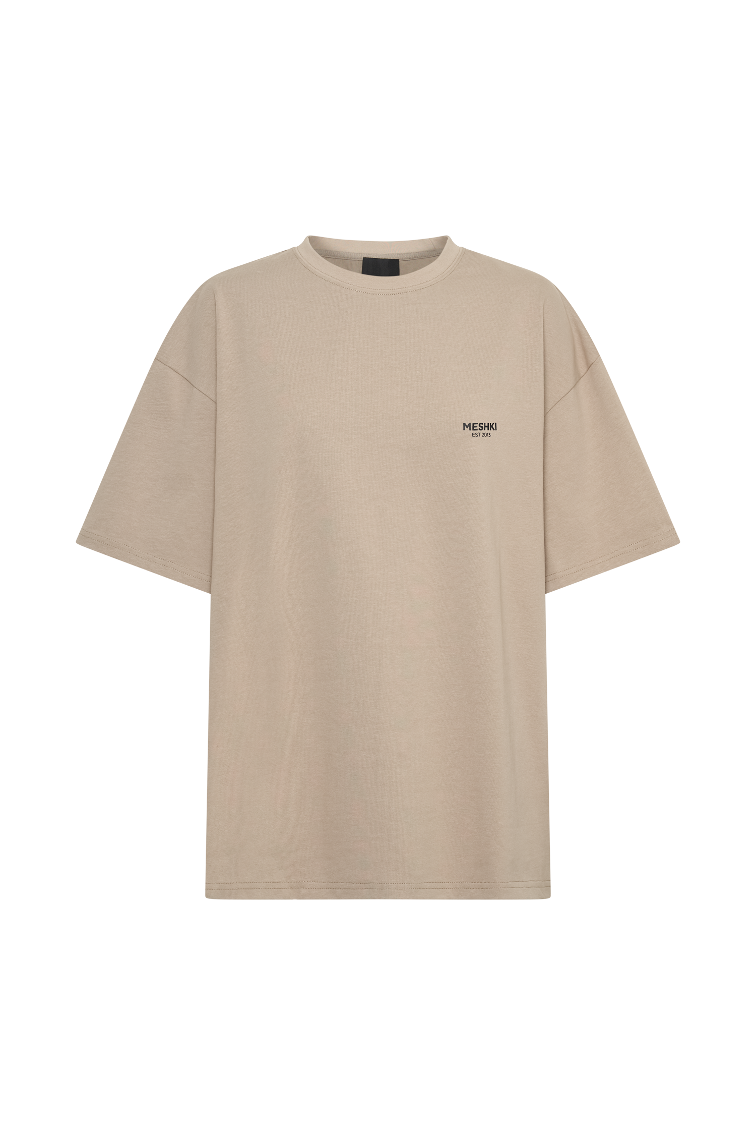 Jaimie Oversized Unisex Tee - Cement