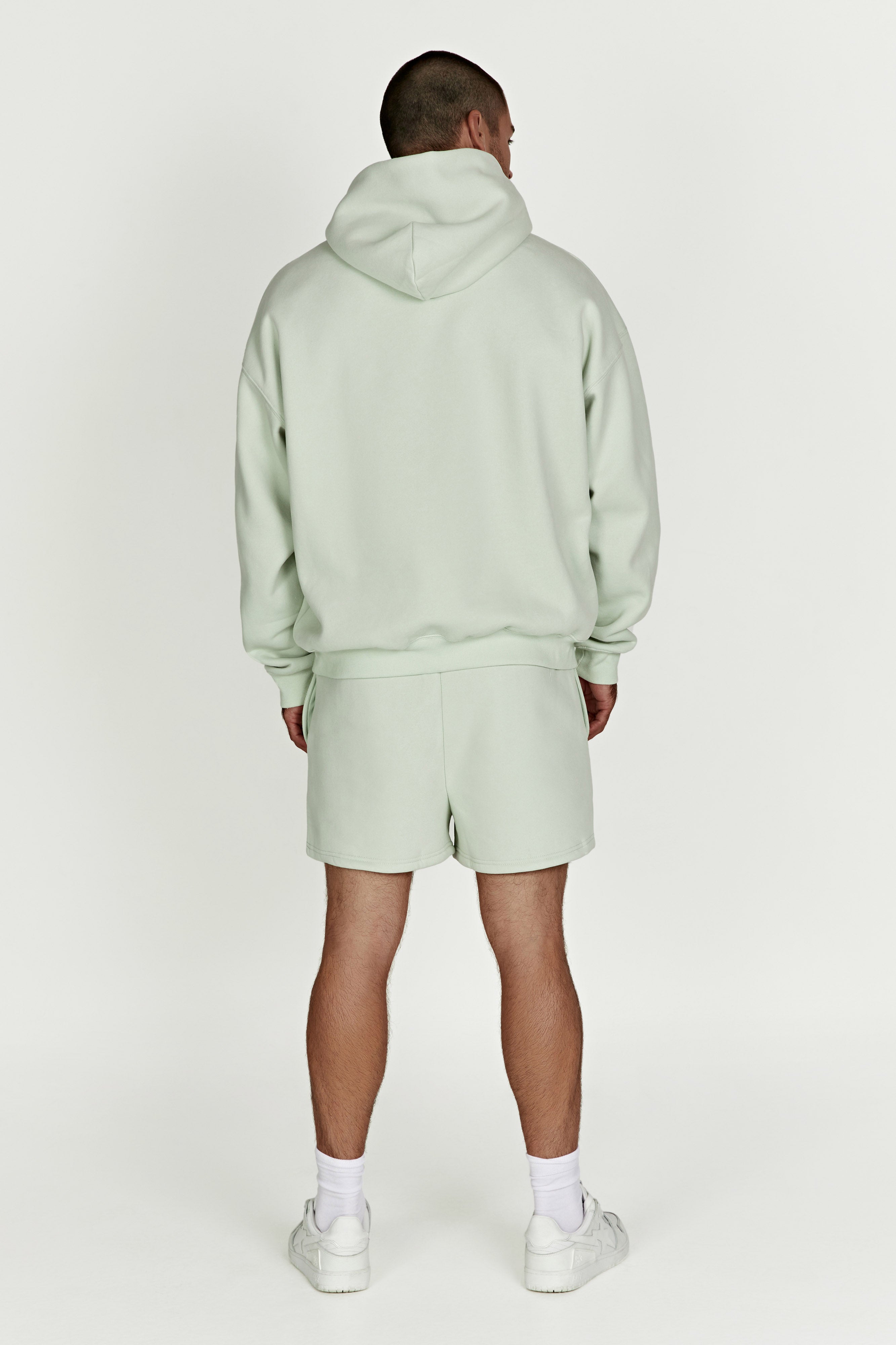 Bernie Oversized Unisex Hoodie - Light Sage