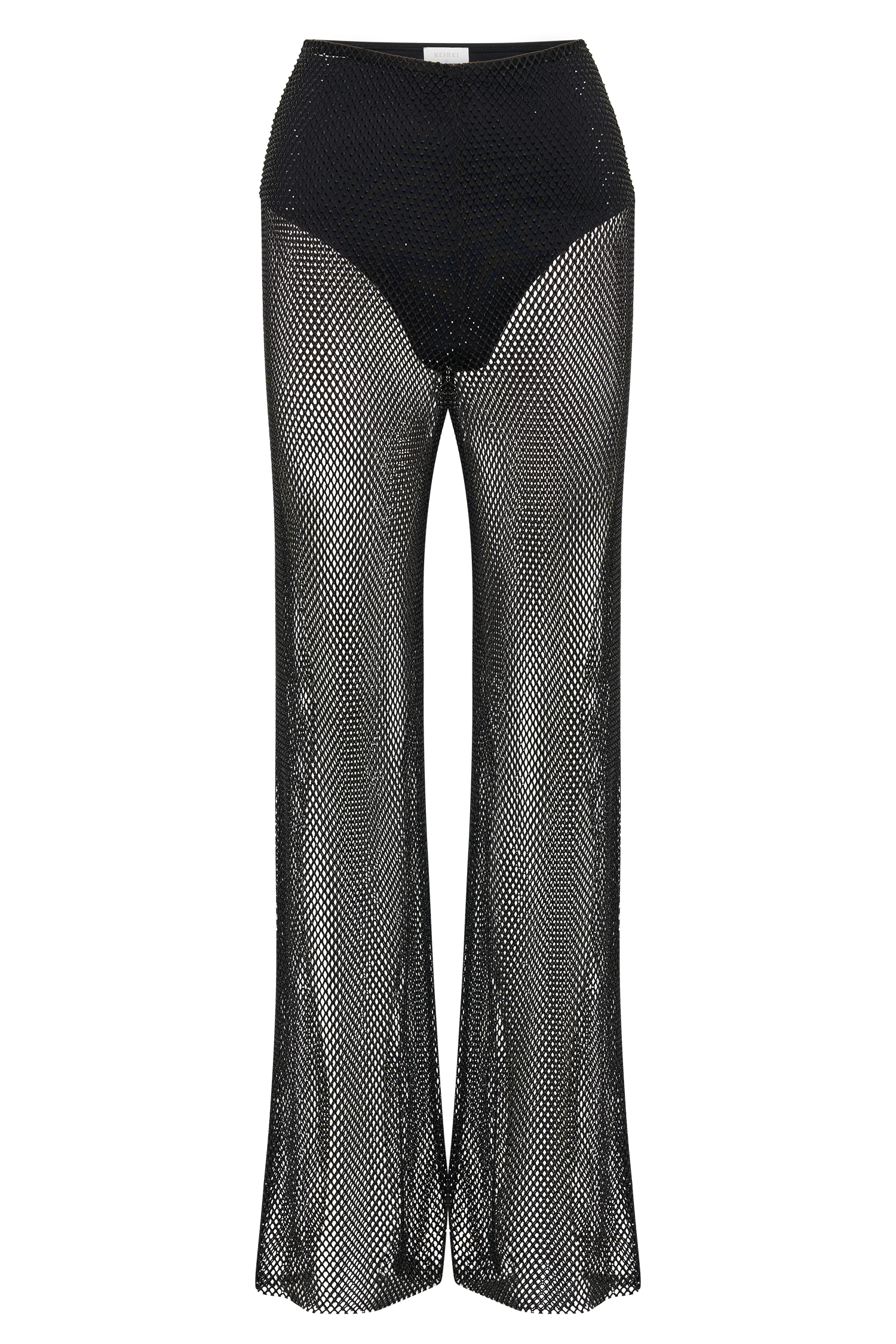 Emerson Diamante Mesh Pant - Black