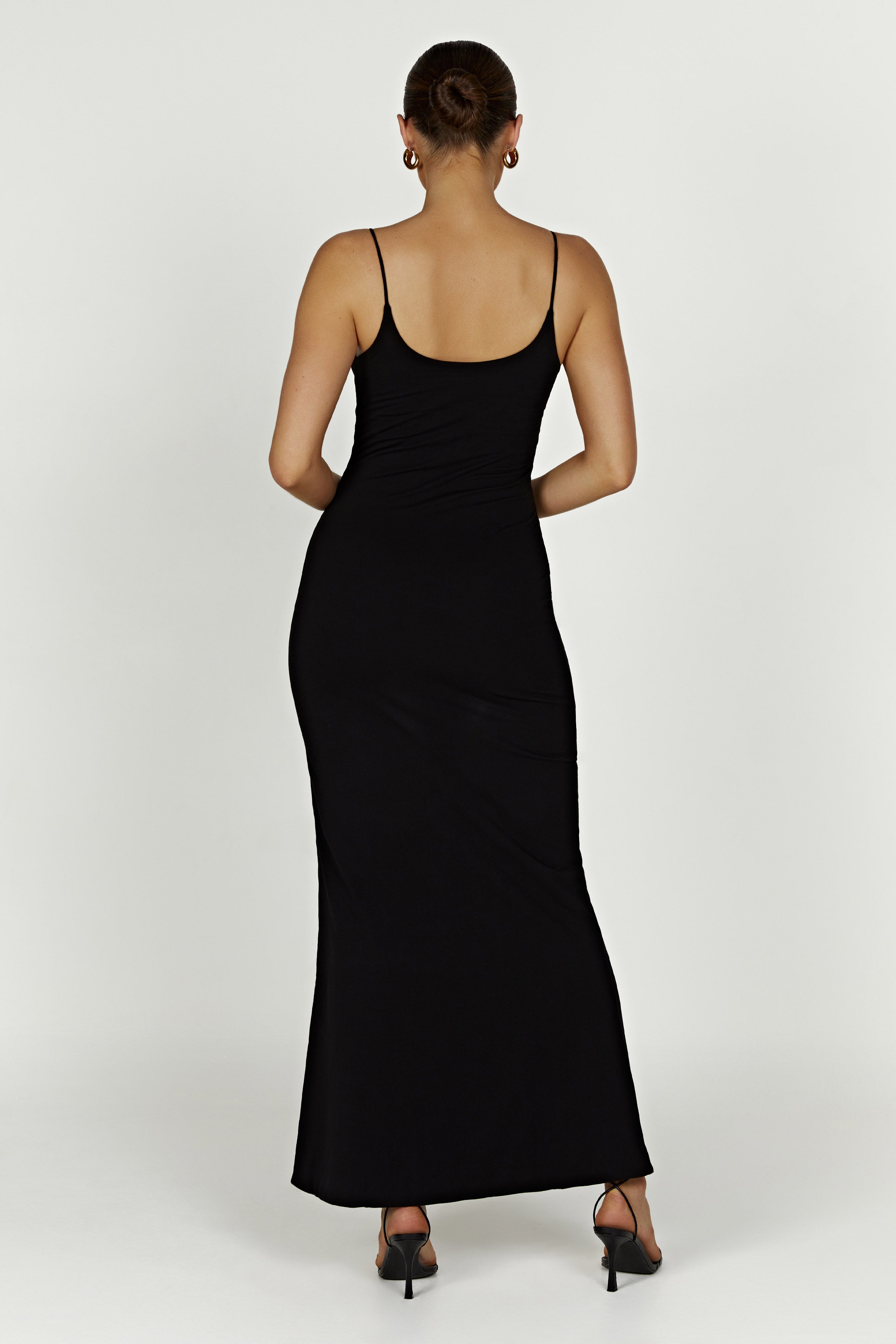 Aylani Cami Maxi Dress - Black