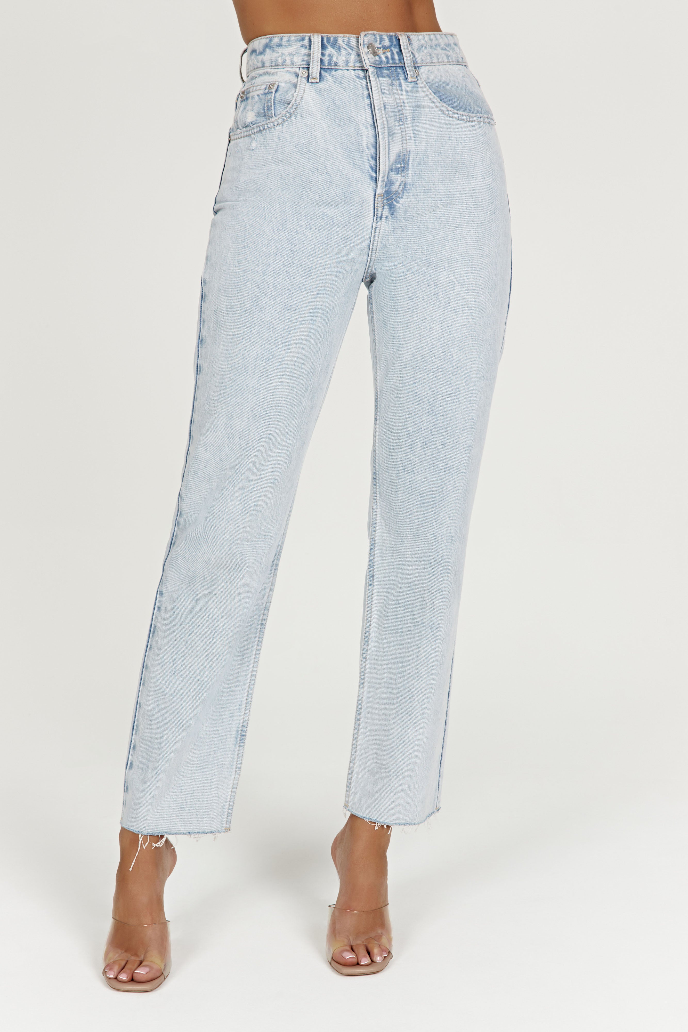 Tina Mom Jean - Light Blue