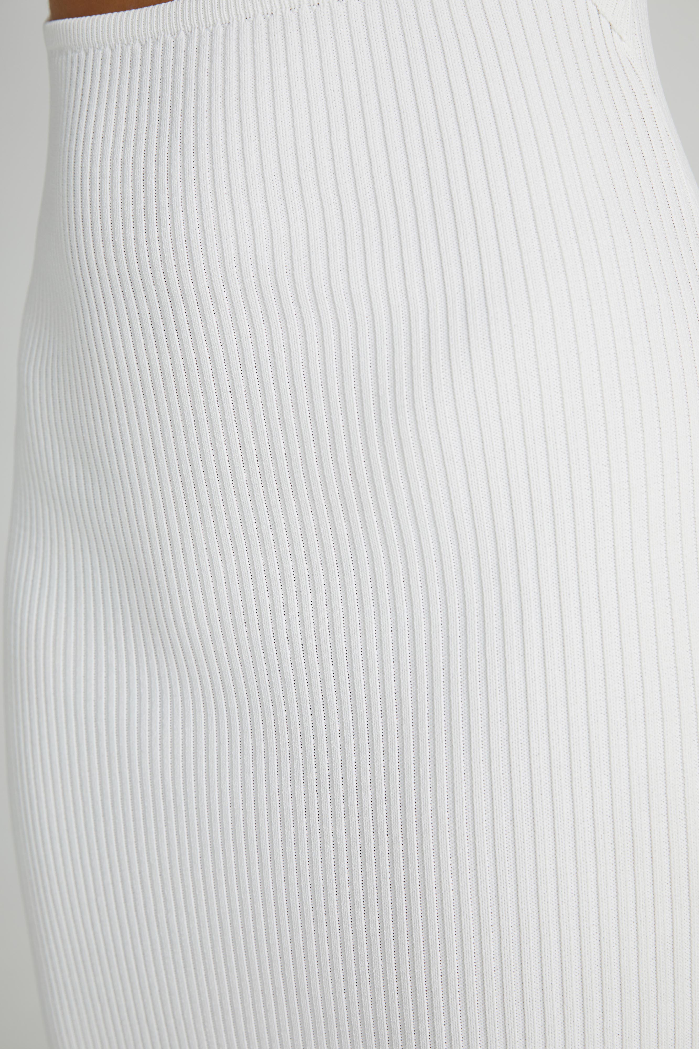 Kaesha Knit Maxi Dress - White