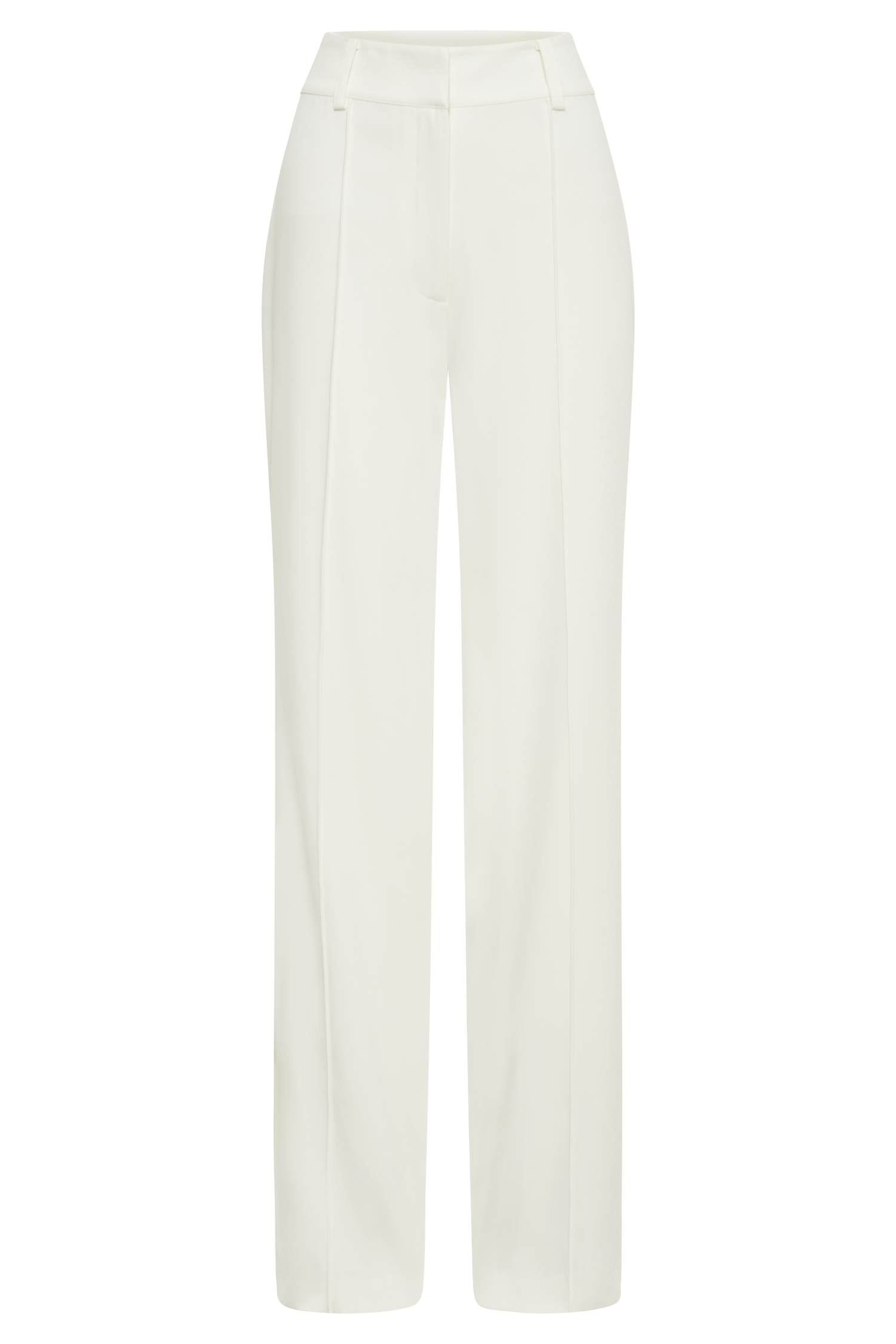 Lisa High Waist Suiting Trousers - Ivory