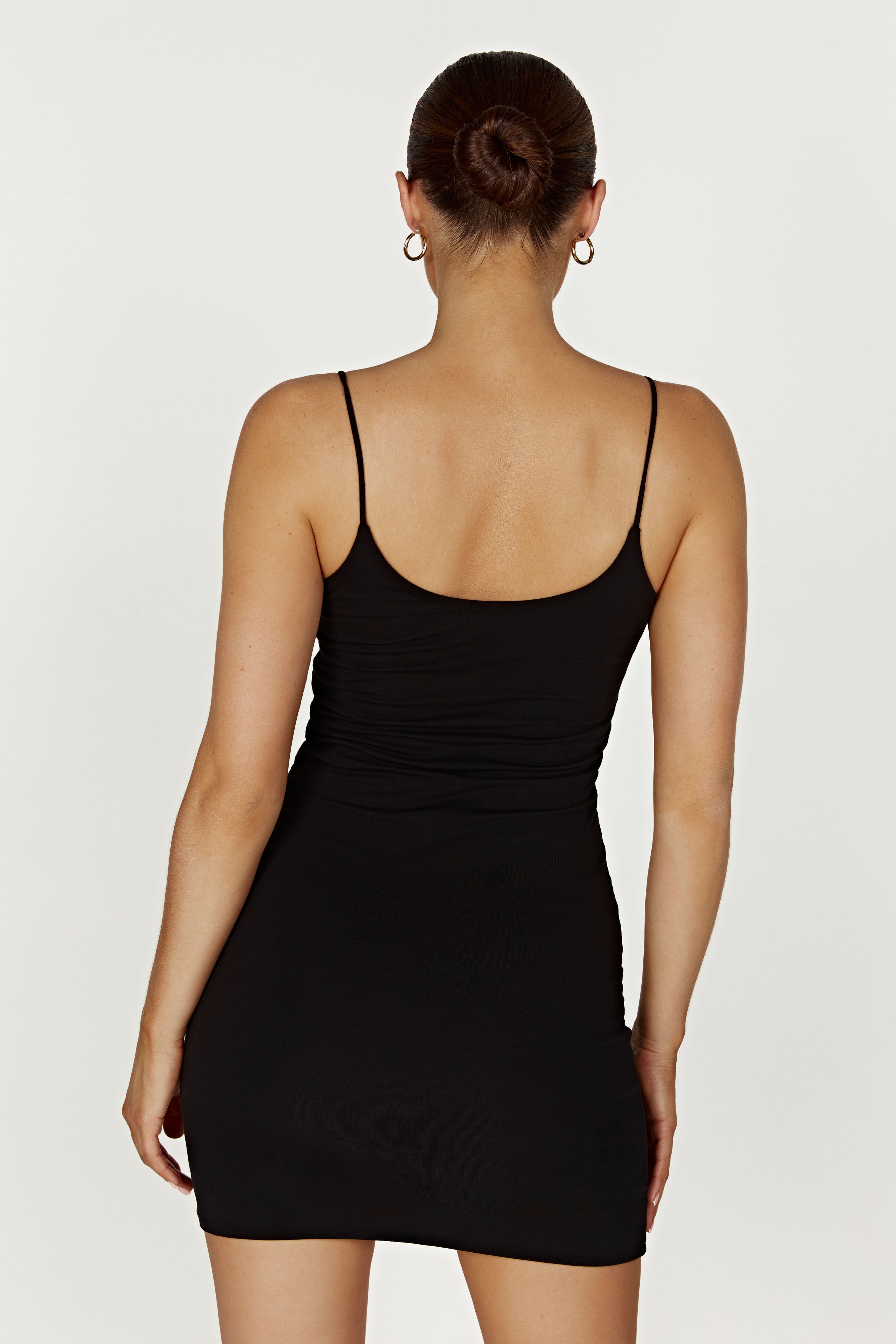 Aylani Cami Mini Dress - Black