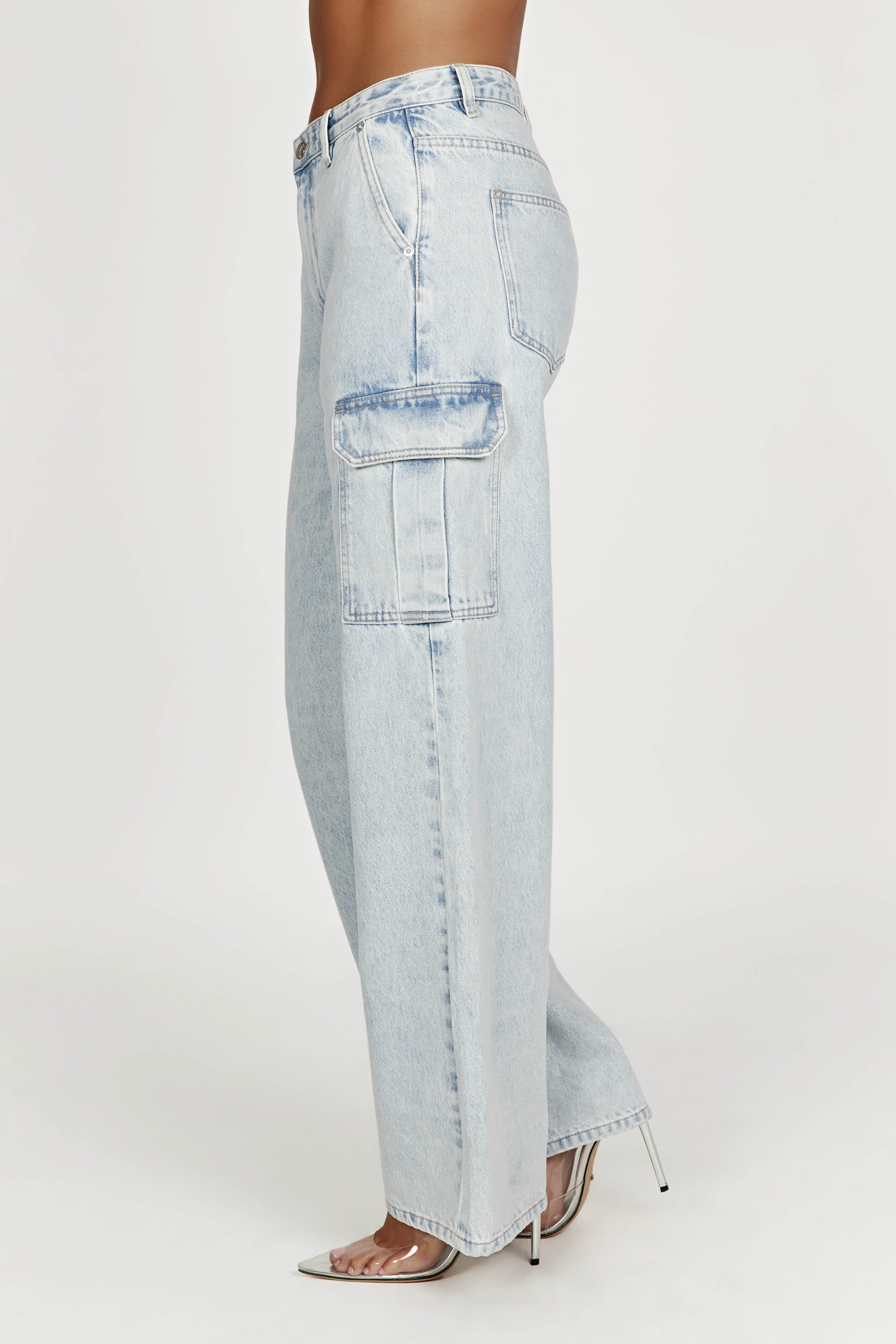 Jagger Relaxed Denim Jean - Light Blue