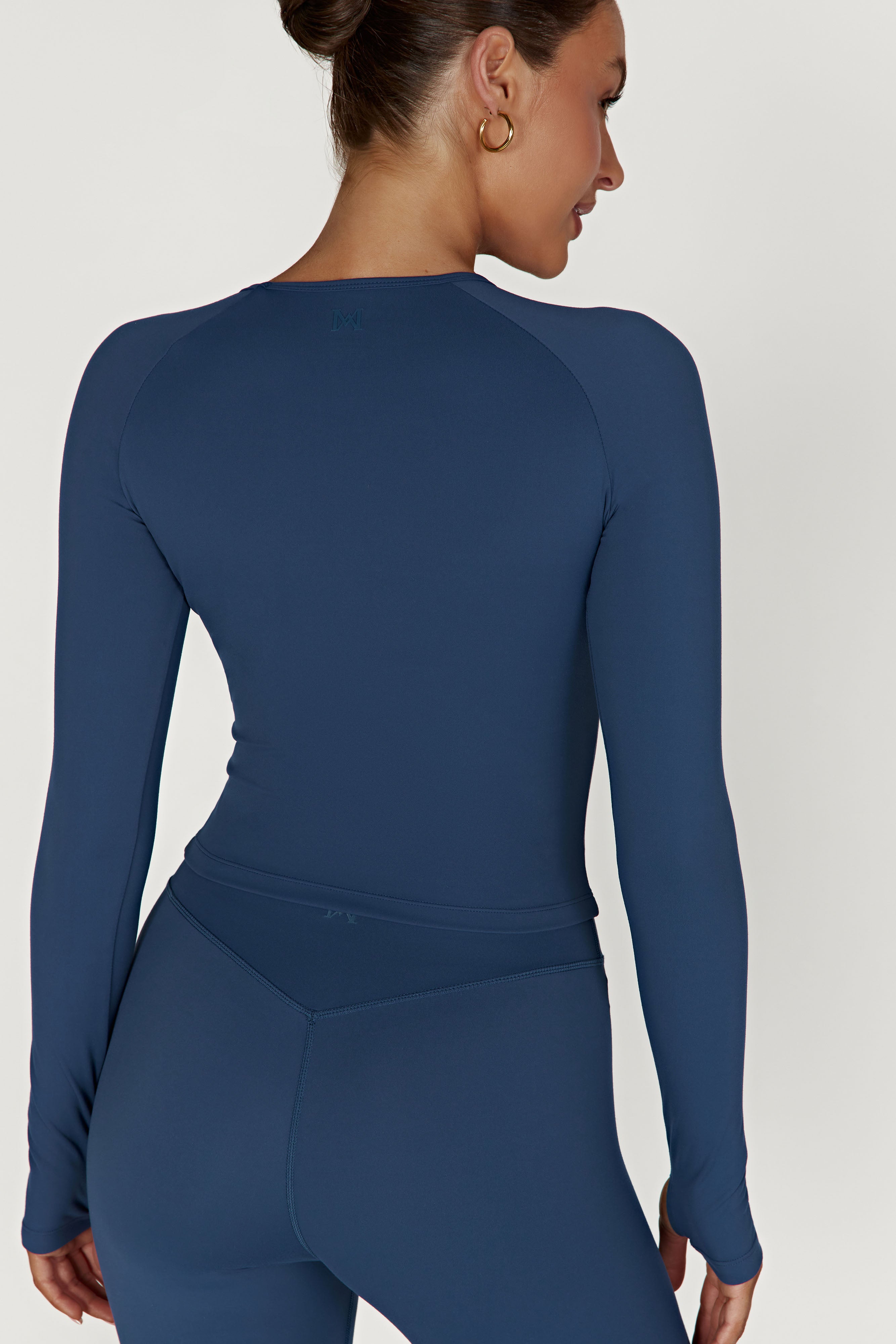 Venus Long Sleeve Top - Navy