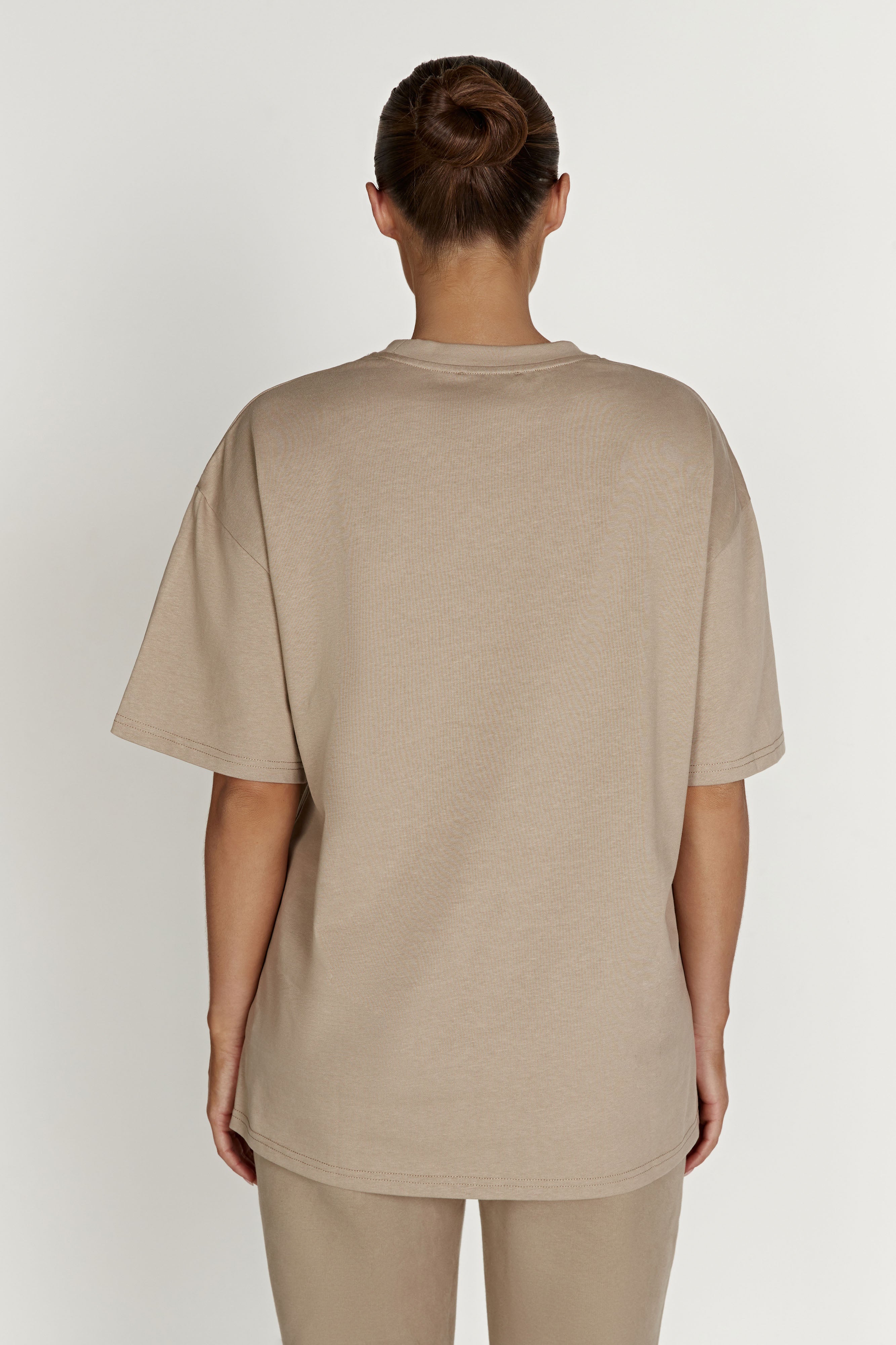 Jaimie Oversized Unisex Tee - Cement