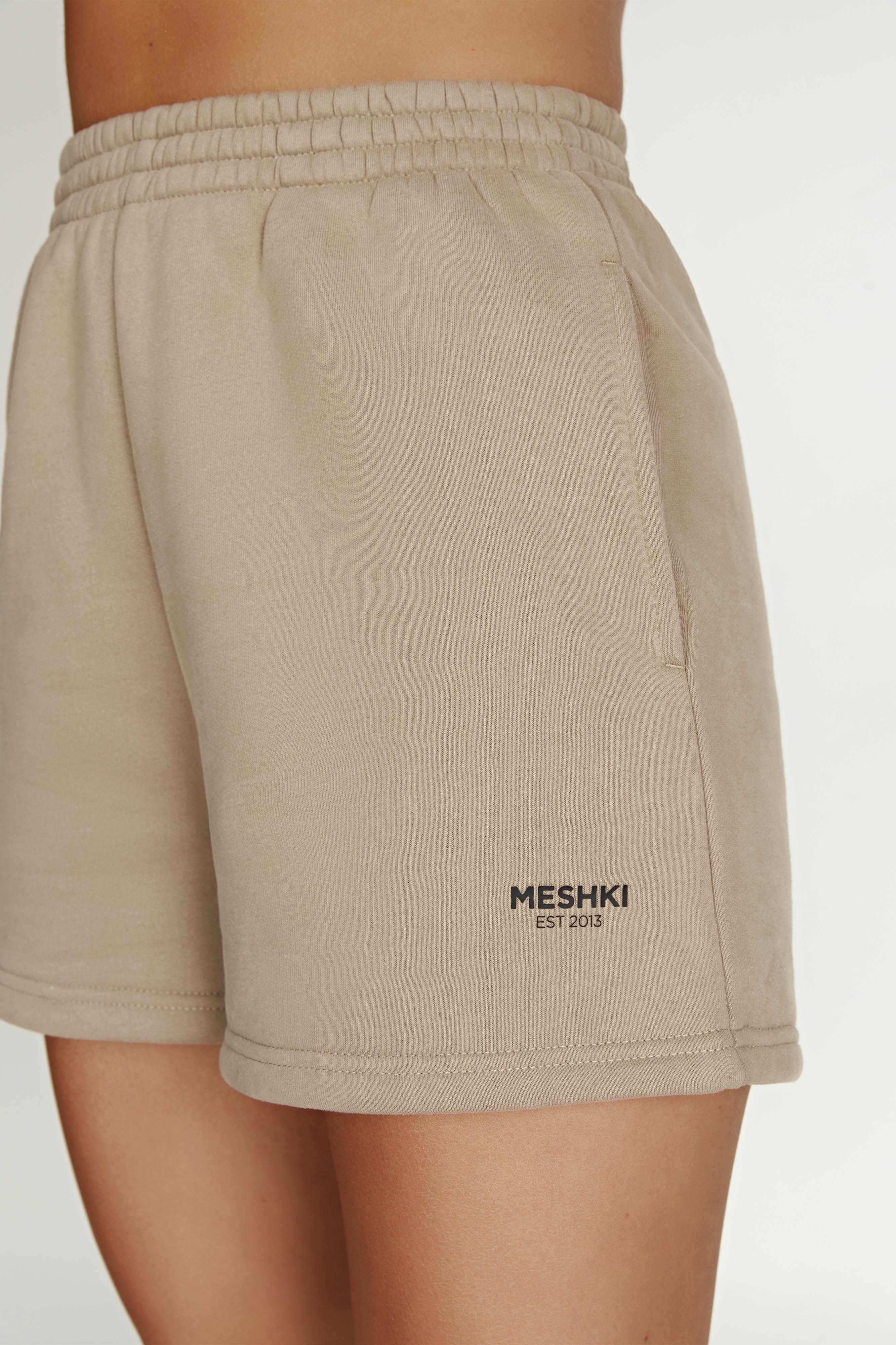 Jude Unisex Jogger Short - Cement