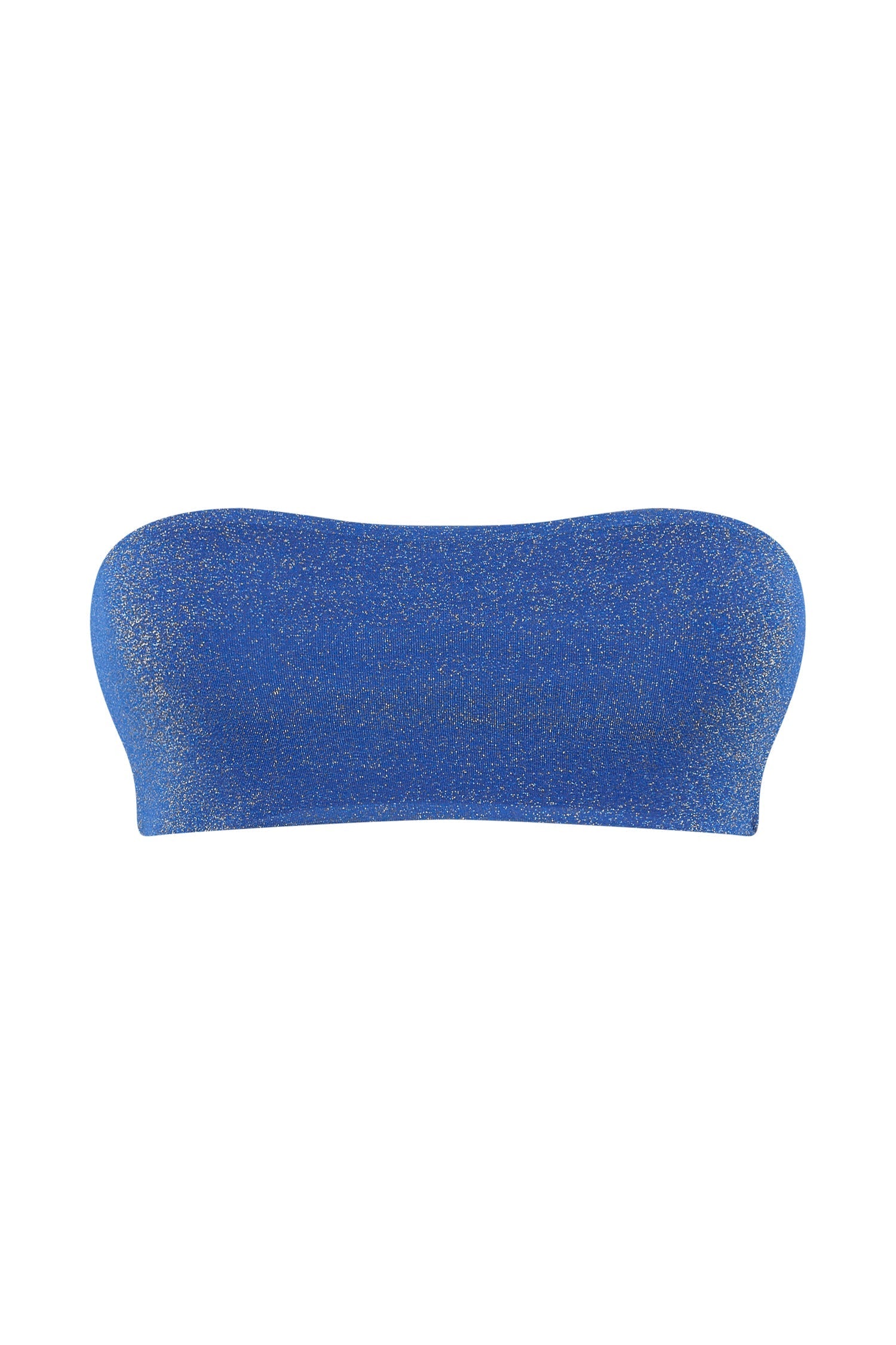 Celia Swim Bandeau - Cobalt Sparkle
