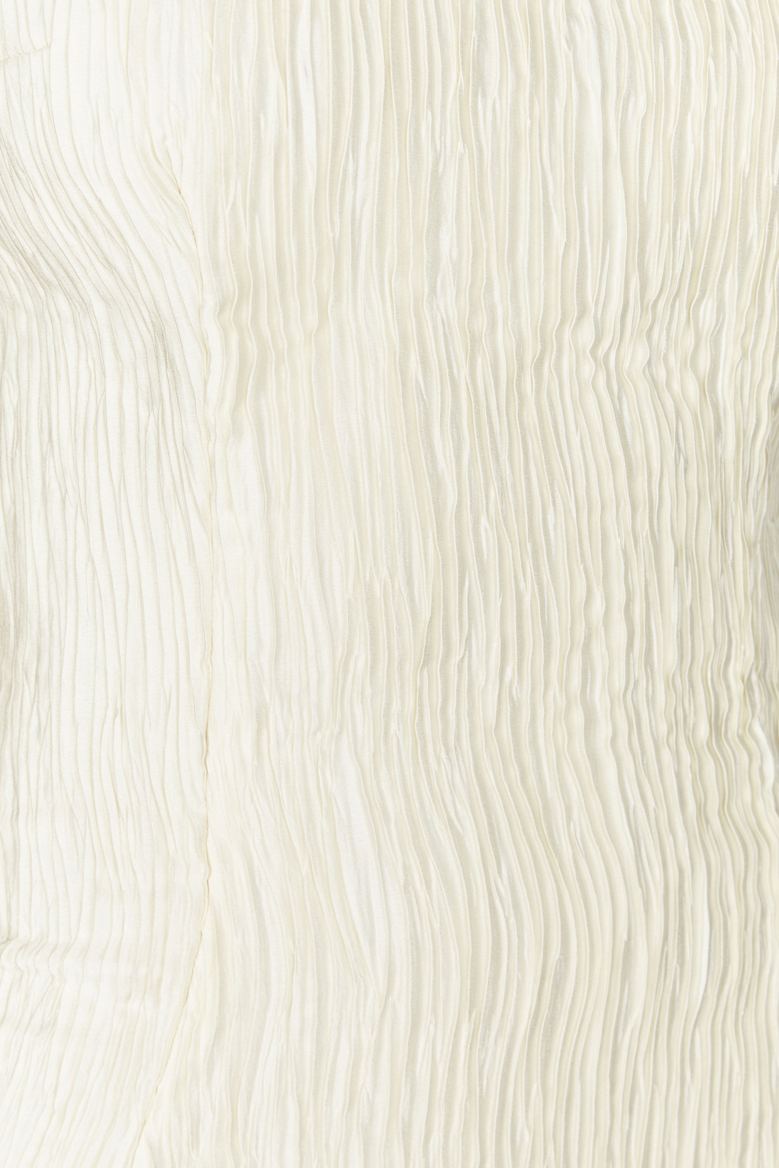 Theia Plisse Maxi Dress - Ivory