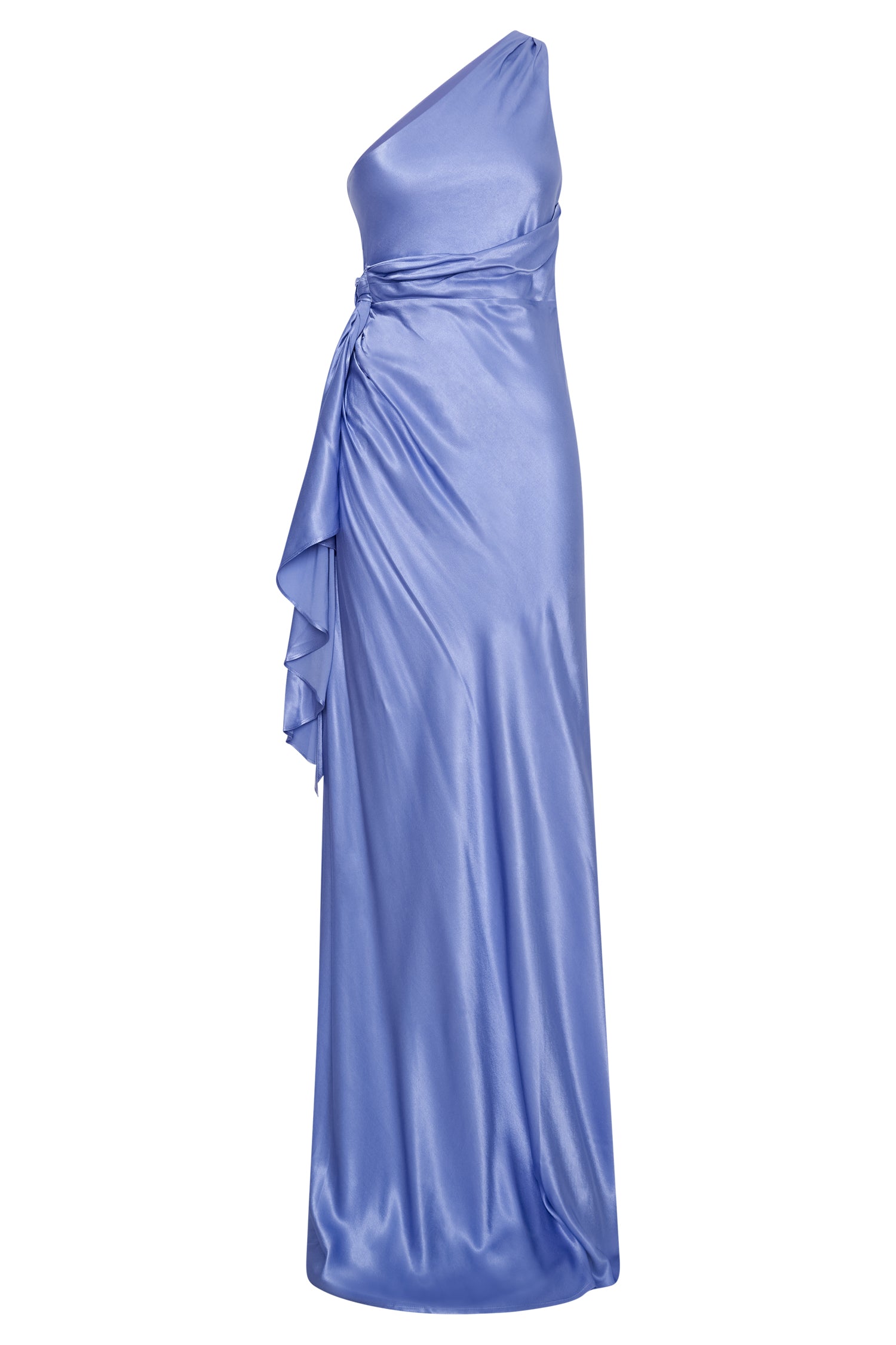 Calliope One Shoulder Maxi Dress - Lavender
