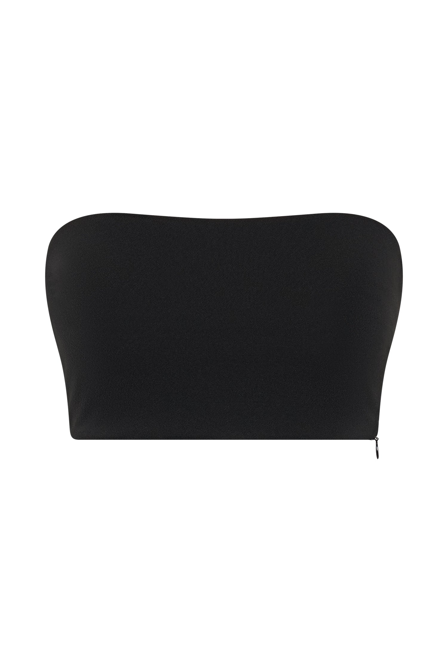 Stephanie Crepe Bandeau - Black