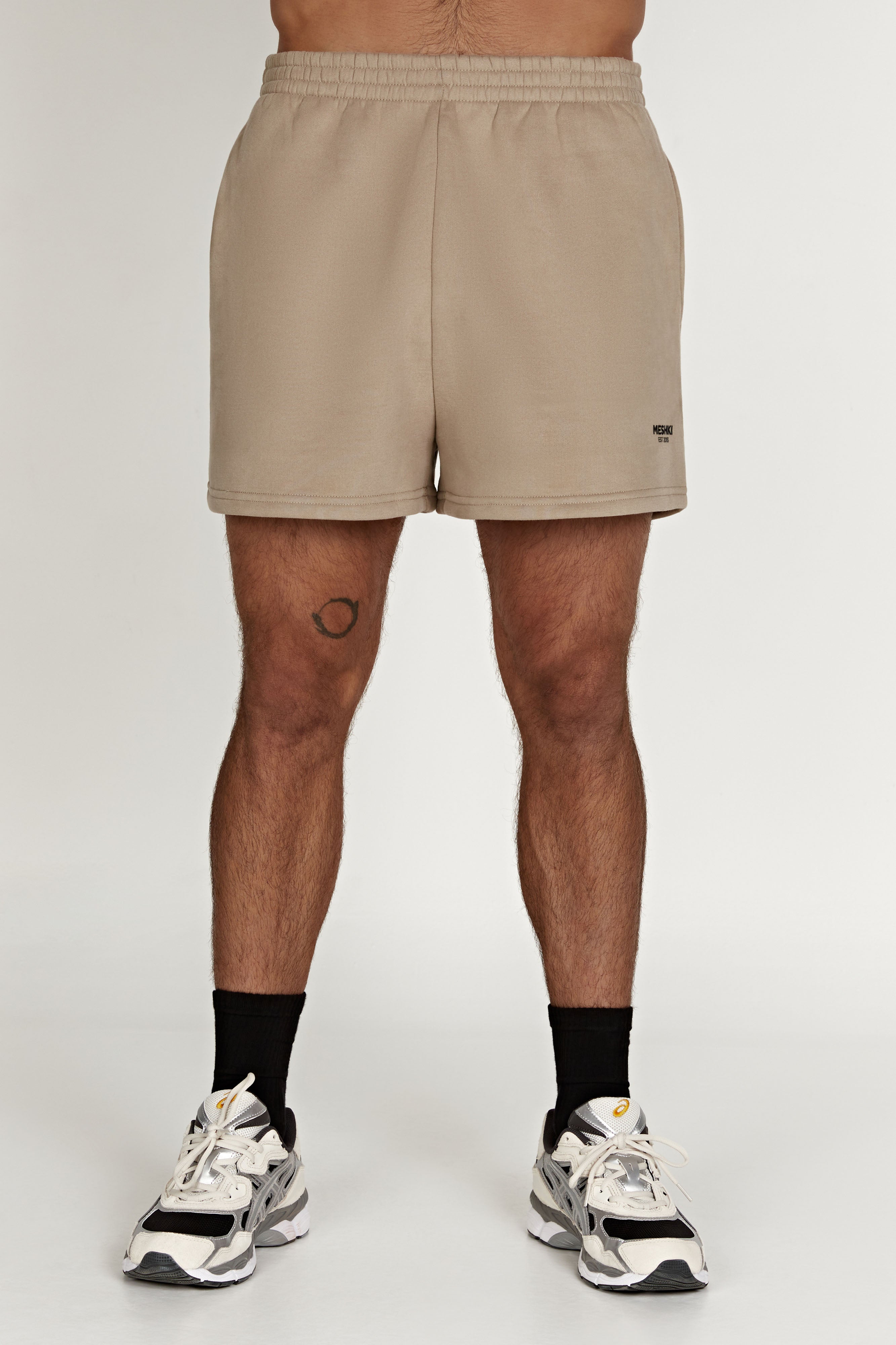 Jude Unisex Jogger Short - Cement