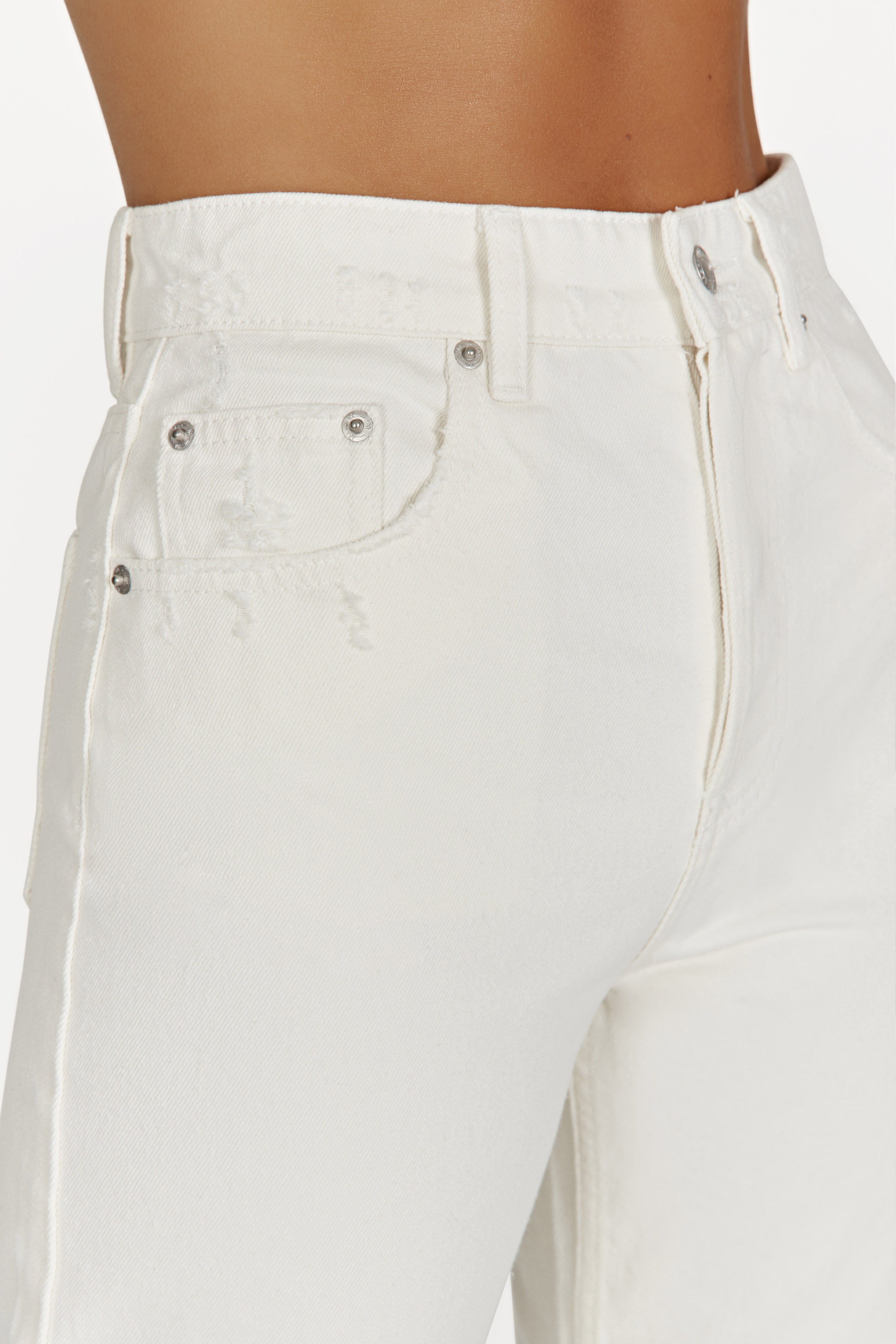 Tina Mom Jean - Ecru