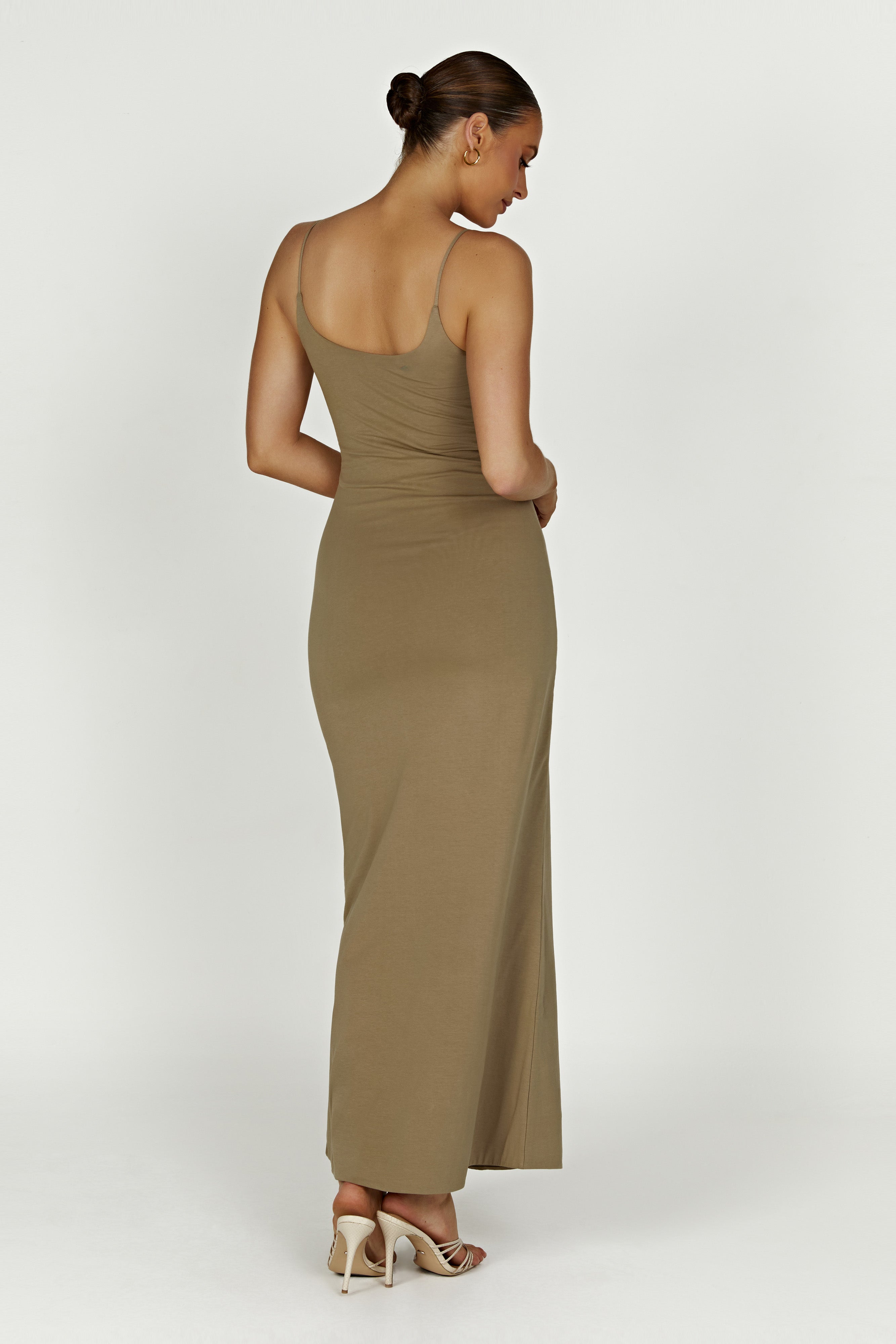 Aylani Cami Maxi Dress - Olive