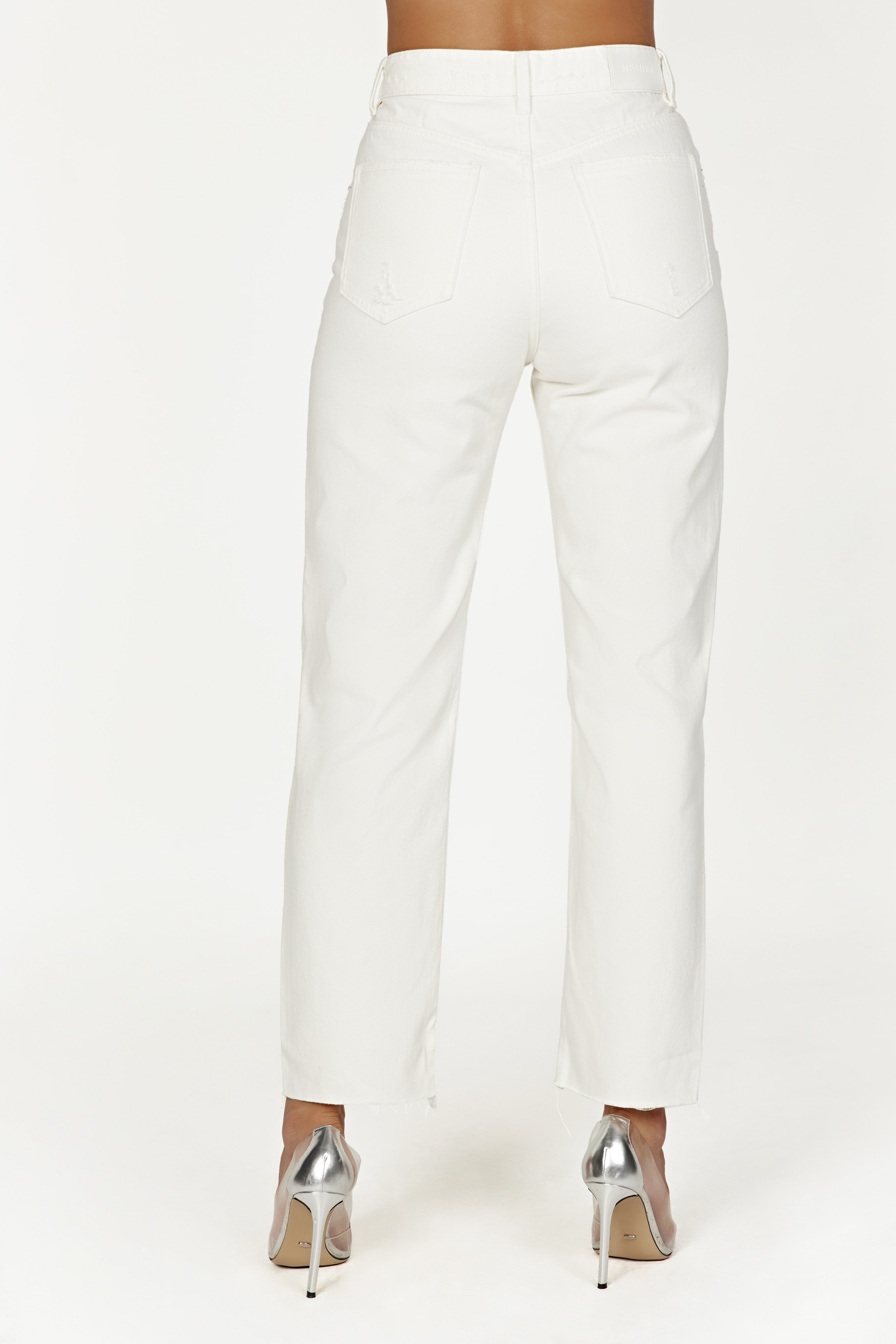 Tina Mom Jean - Ecru