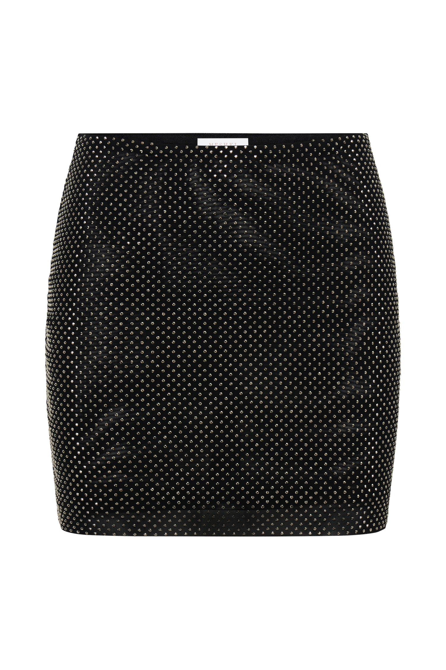 Andrea Diamante Mini Skirt - Black