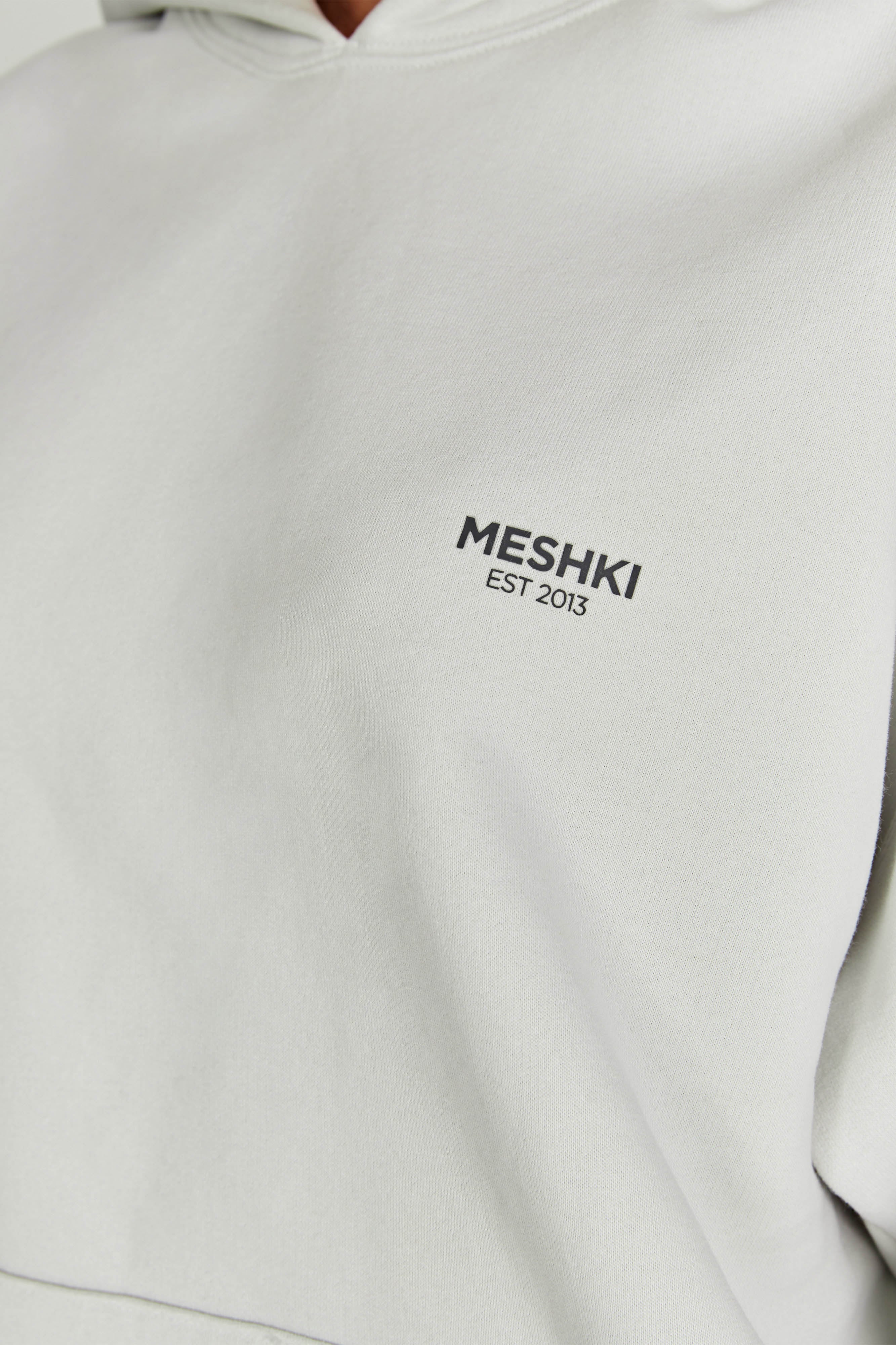 Bernie Oversized Unisex Hoodie - Smoke Grey