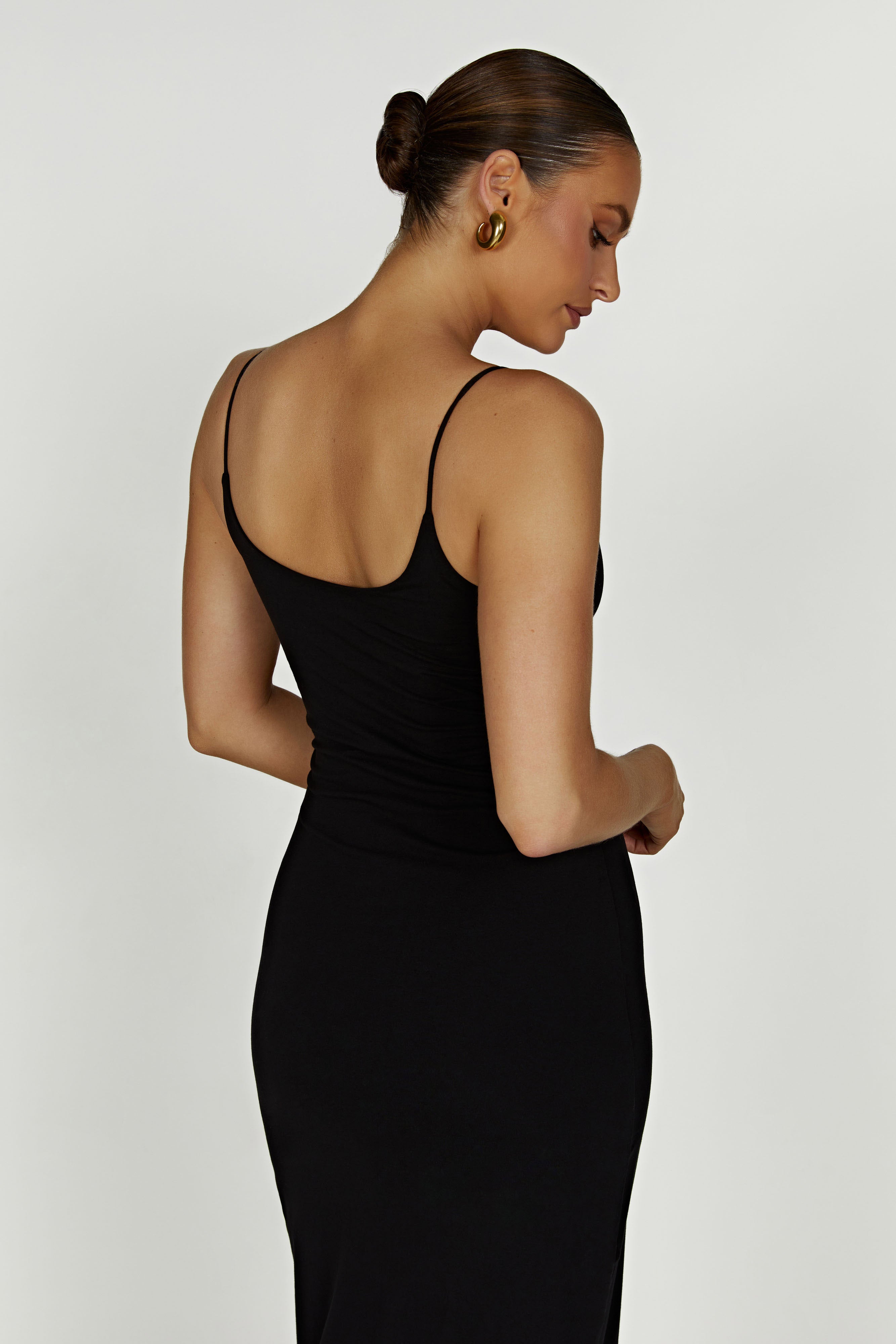 Aylani Cami Maxi Dress - Black