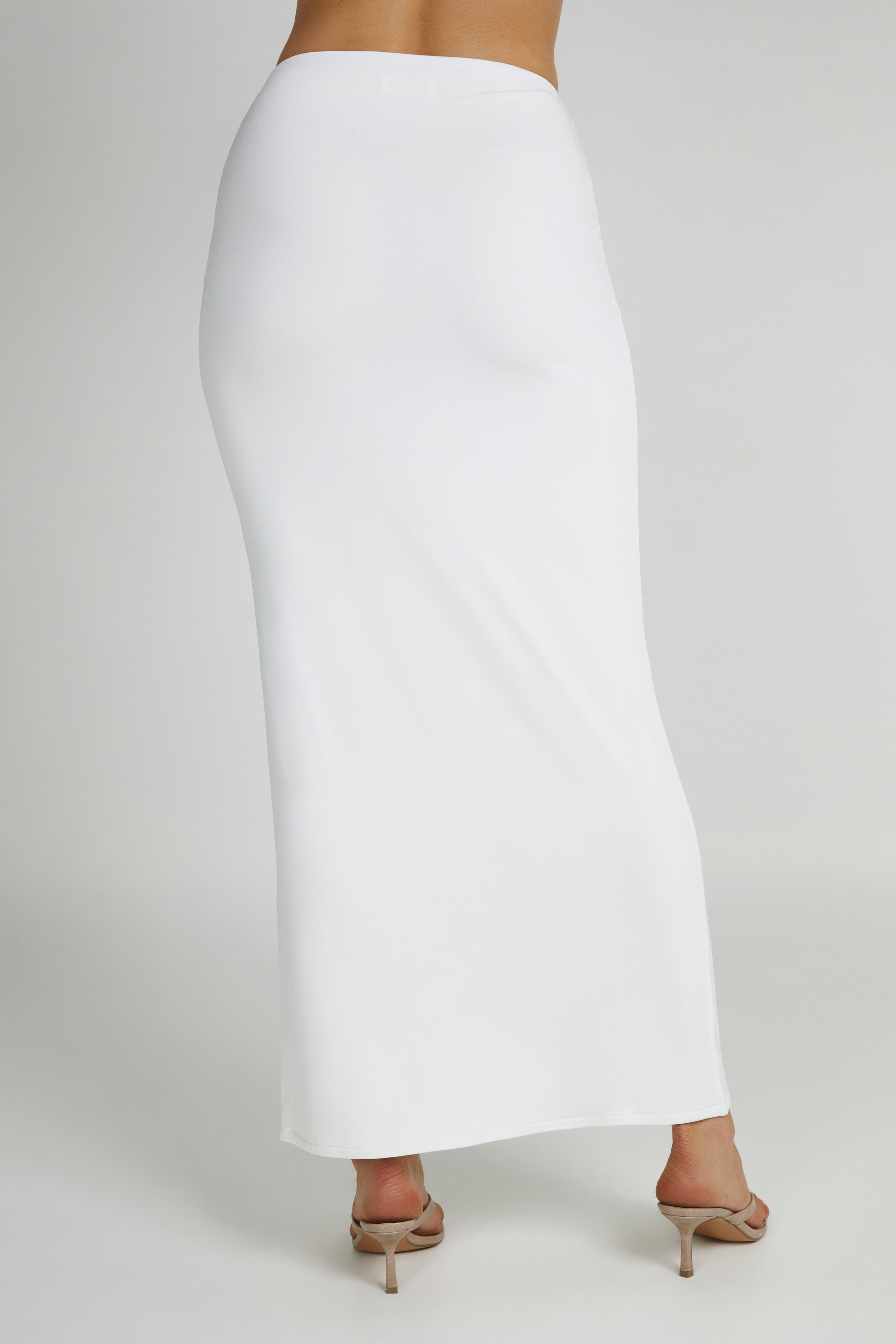 Ceri Maxi Twist Skirt - White