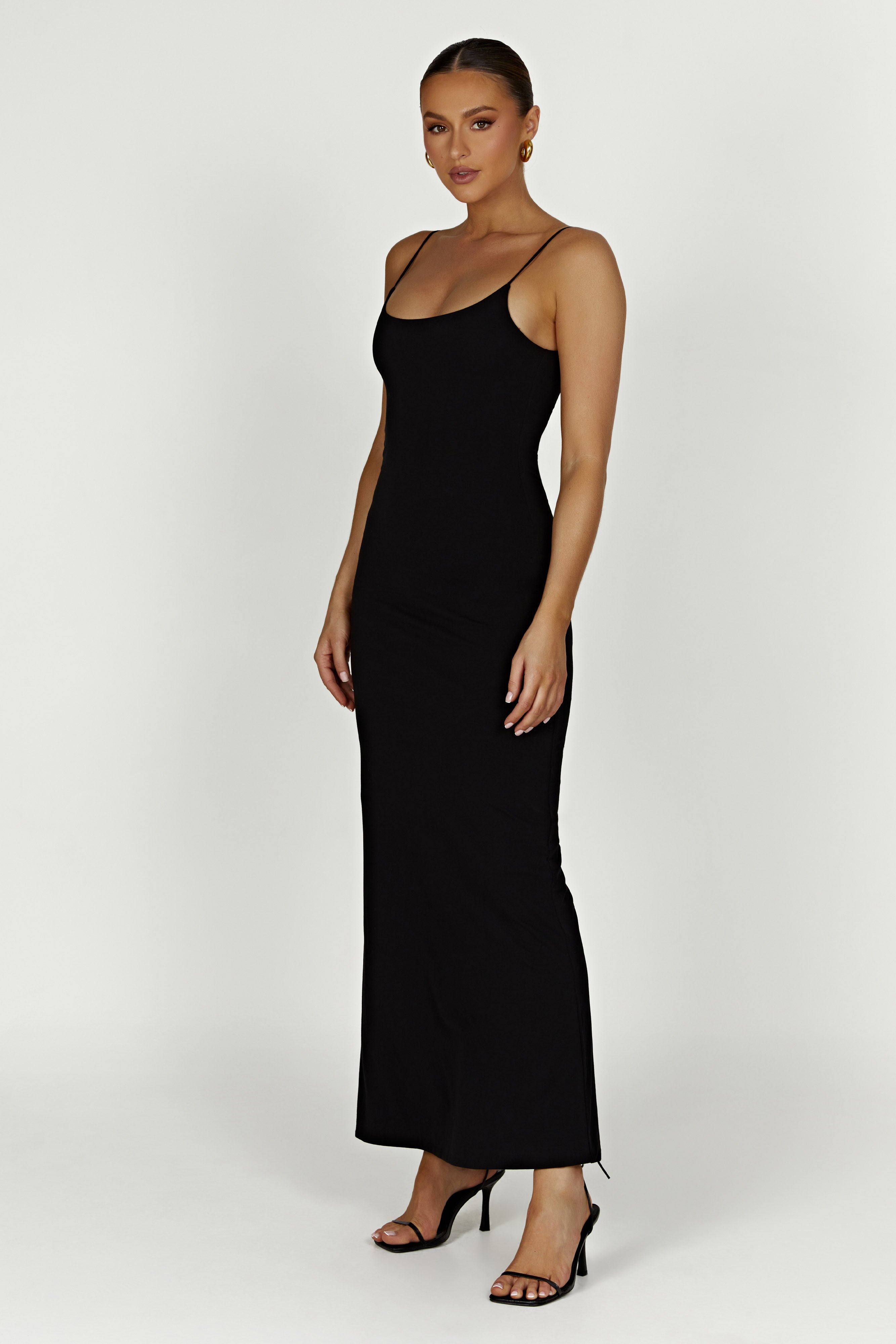 Aylani Cami Maxi Dress - Black
