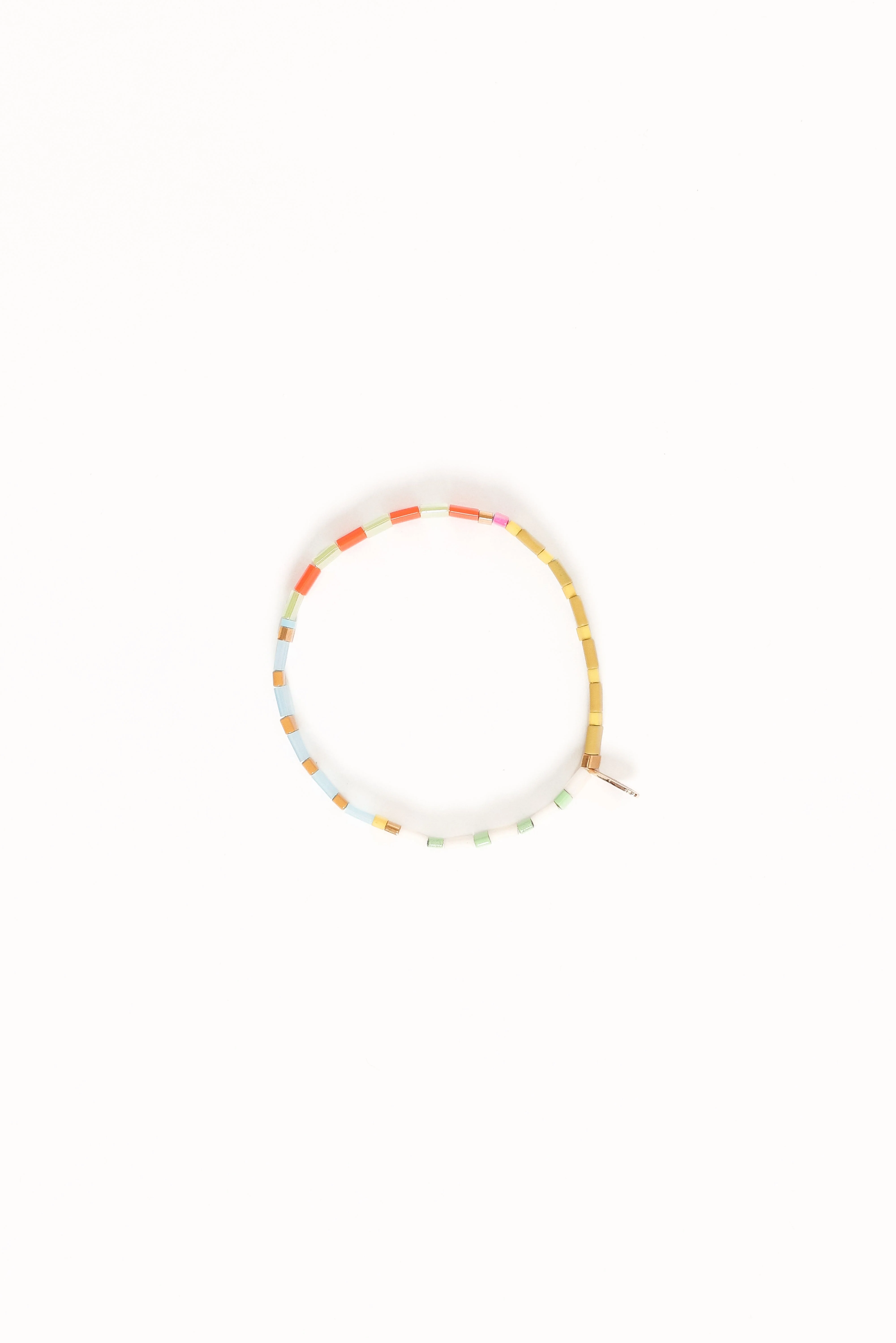 Kylie Bead Bracelet - Chartreuse