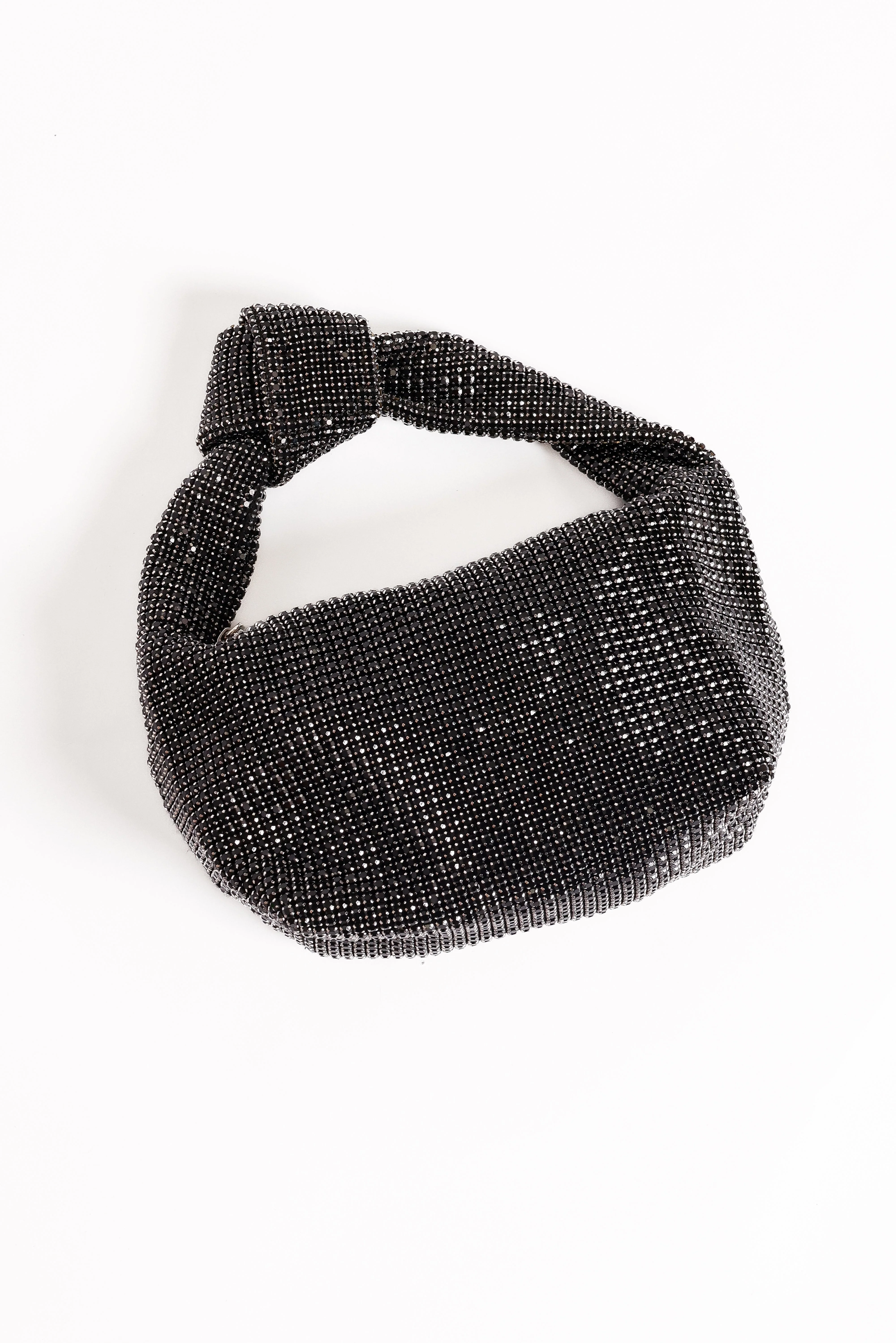Winona Embellished Bag - Black