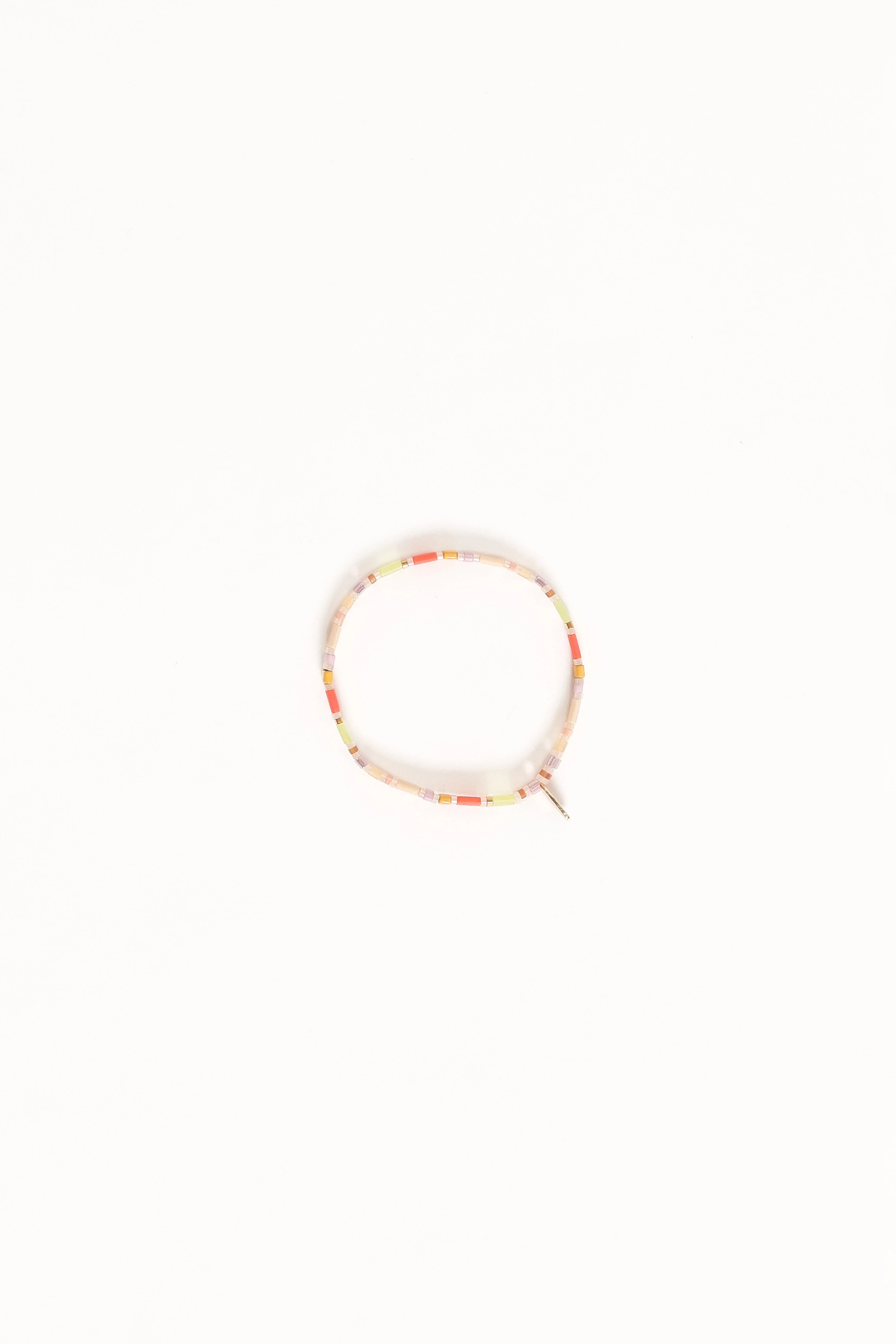 Kylie Bead Bracelet - Mango