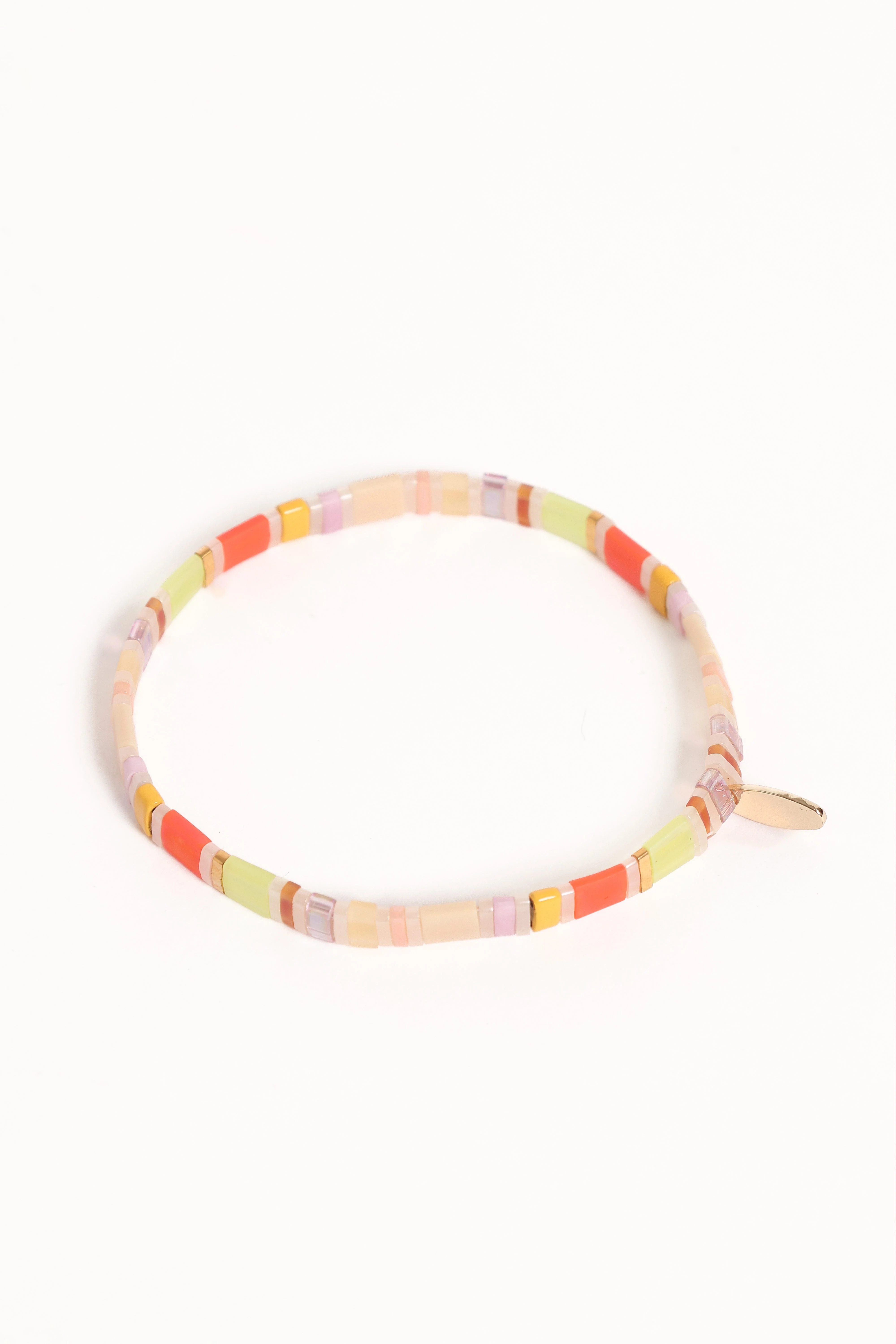 Kylie Bead Bracelet - Mango
