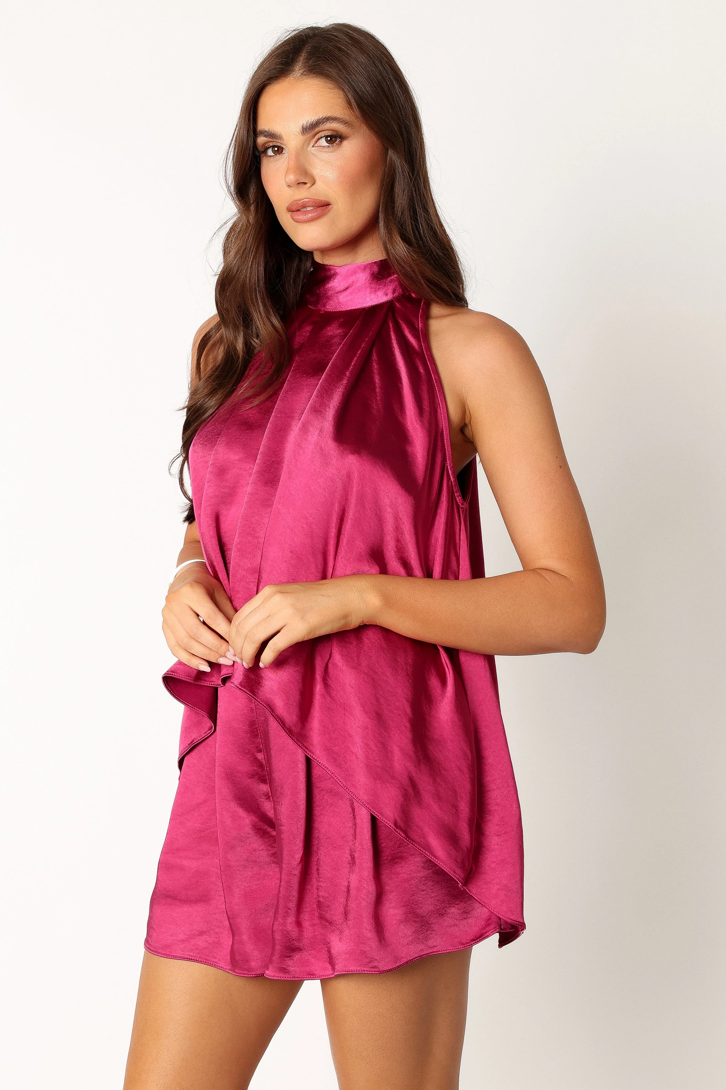 Phoebe Short Set - Magenta