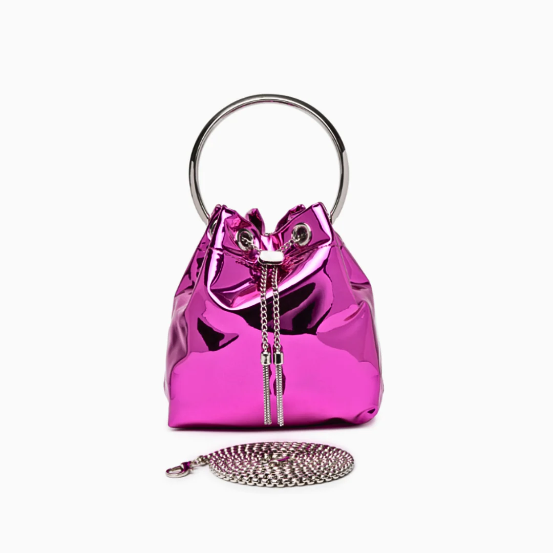 Delaney Metallic Handbag