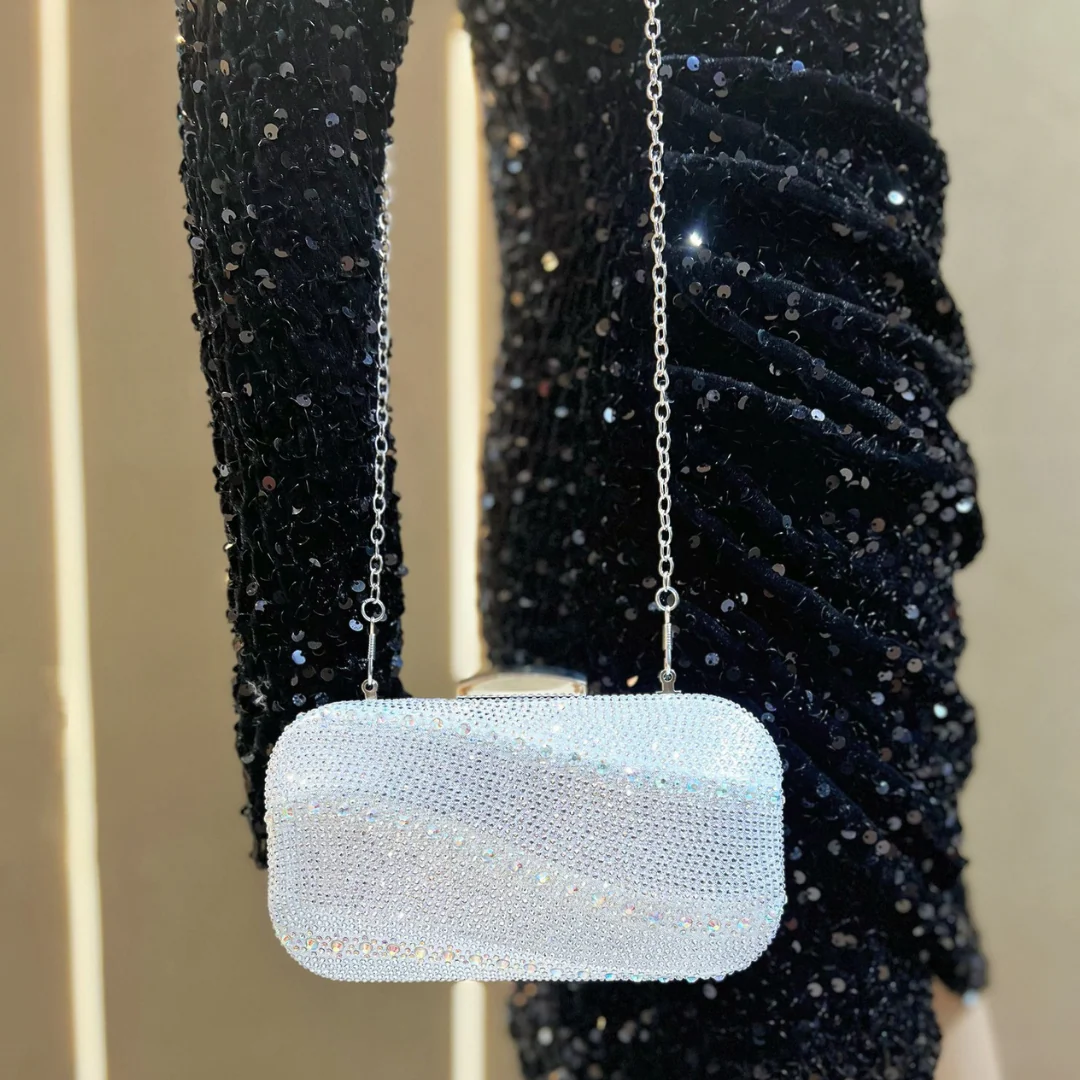 Emerald Glitz Clutch Bag