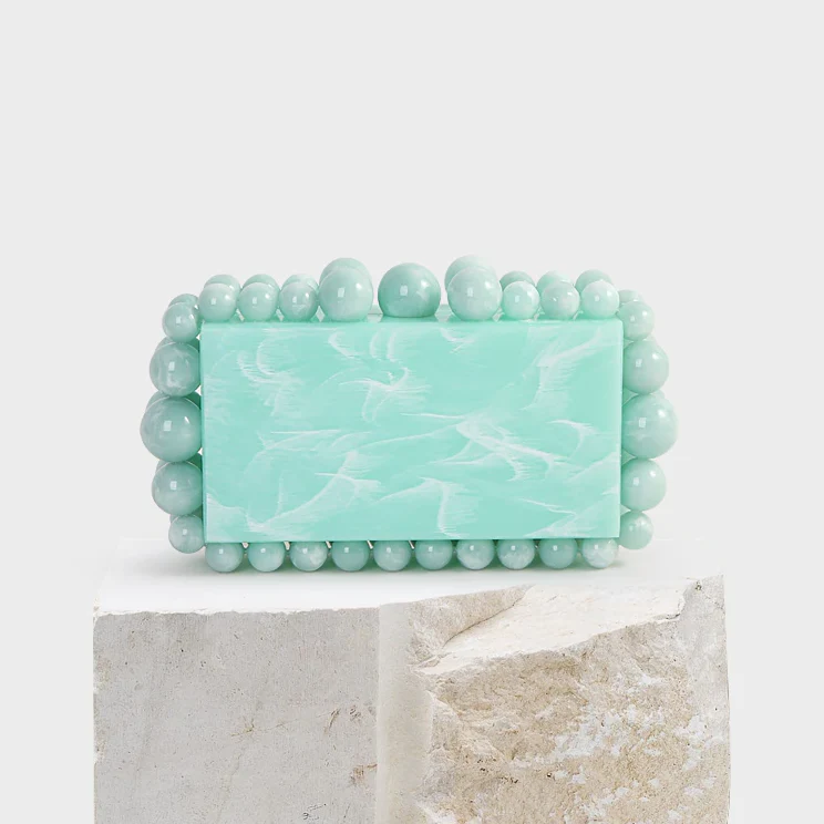 (CS) Acrylic Cloud Clutch Bag