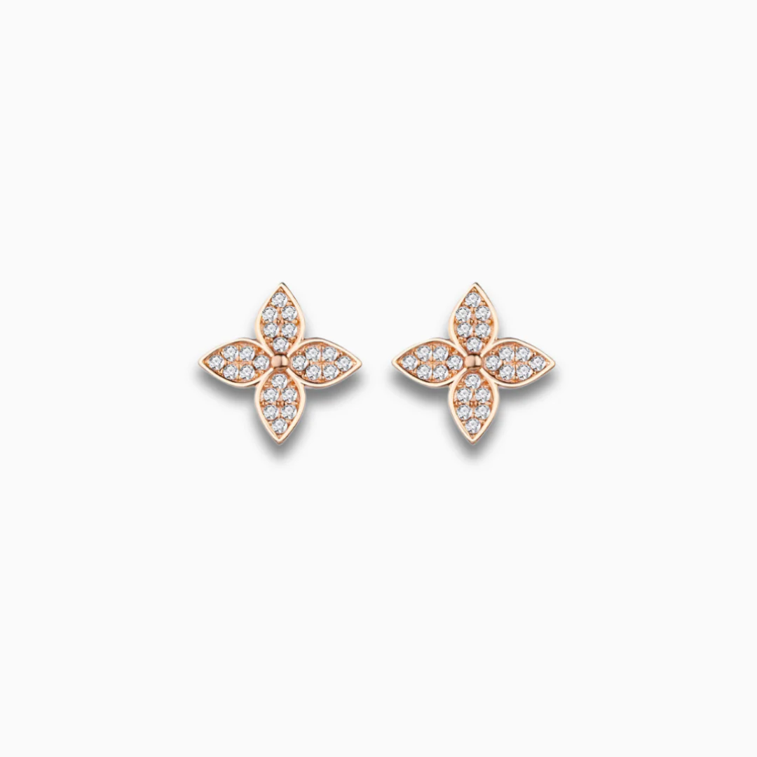 Lyra Bloom Frost Earrings