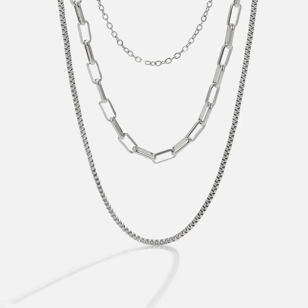 Miela Layered Chain Necklace