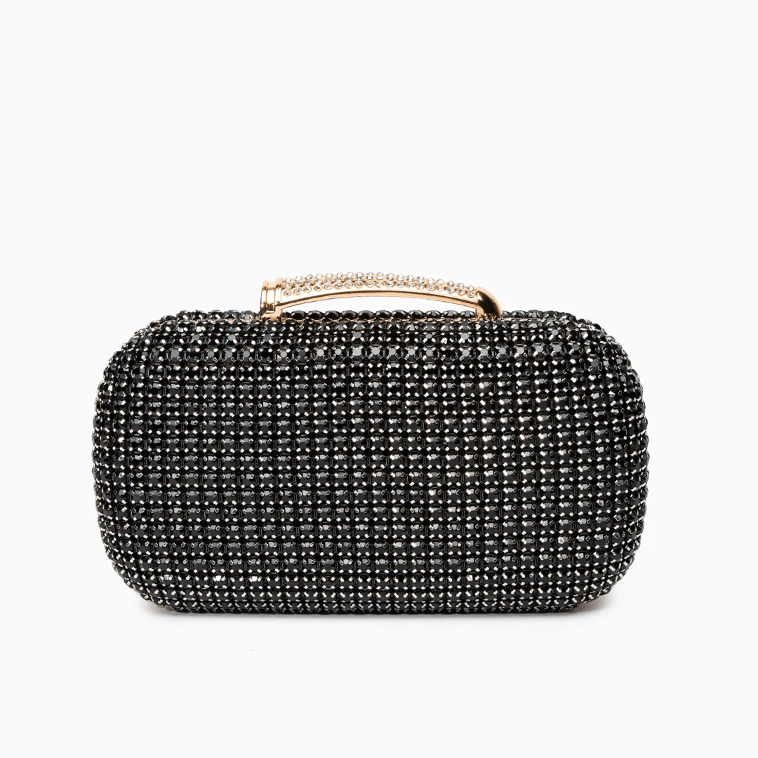 Sara Diamond Encrusted Clutch Bag
